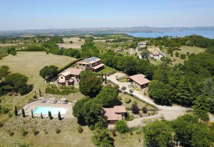 Agriturismo met glamping en appartementen in Midden-Italië
