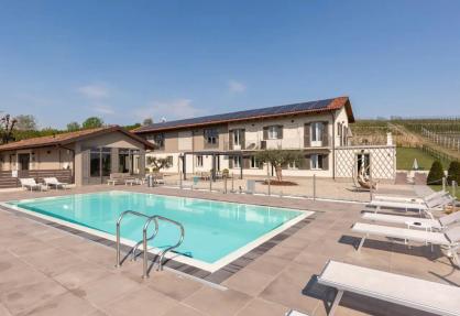 Appartementen met zwembad in Piemonte