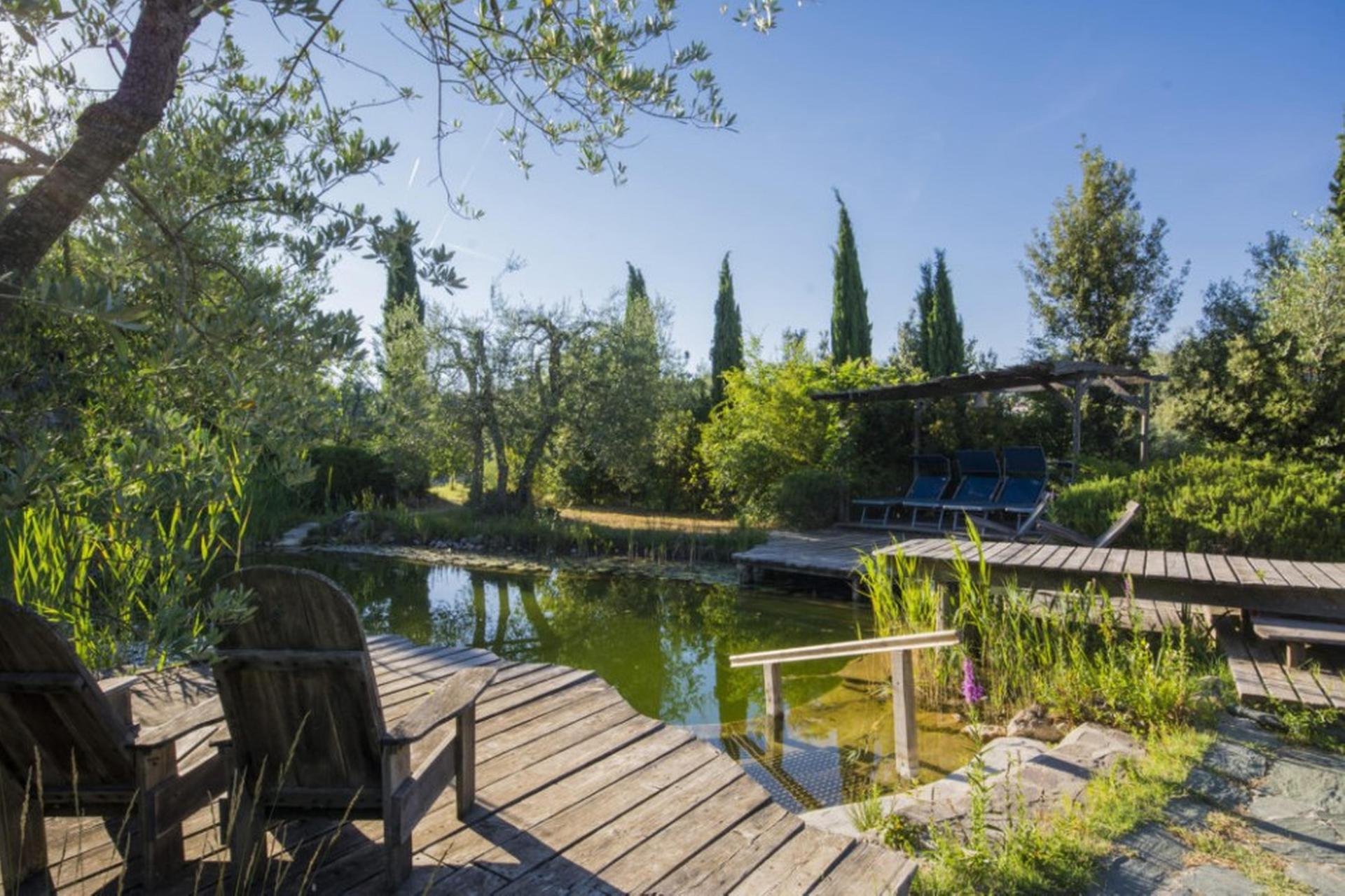 Biological agriturismo near Montepulciano in Tuscany