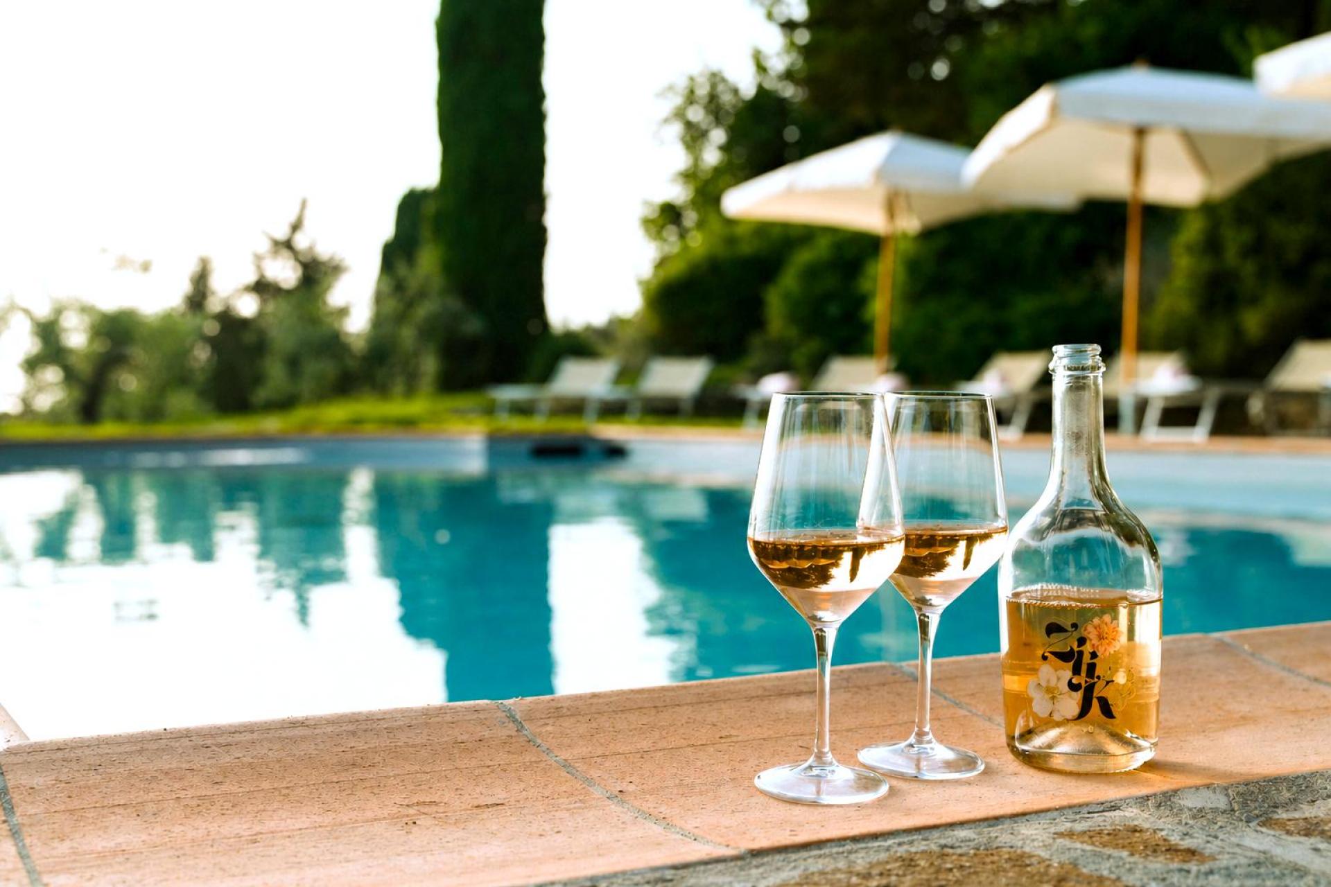 Agriturismo in the Chianti region between Florence and Siena