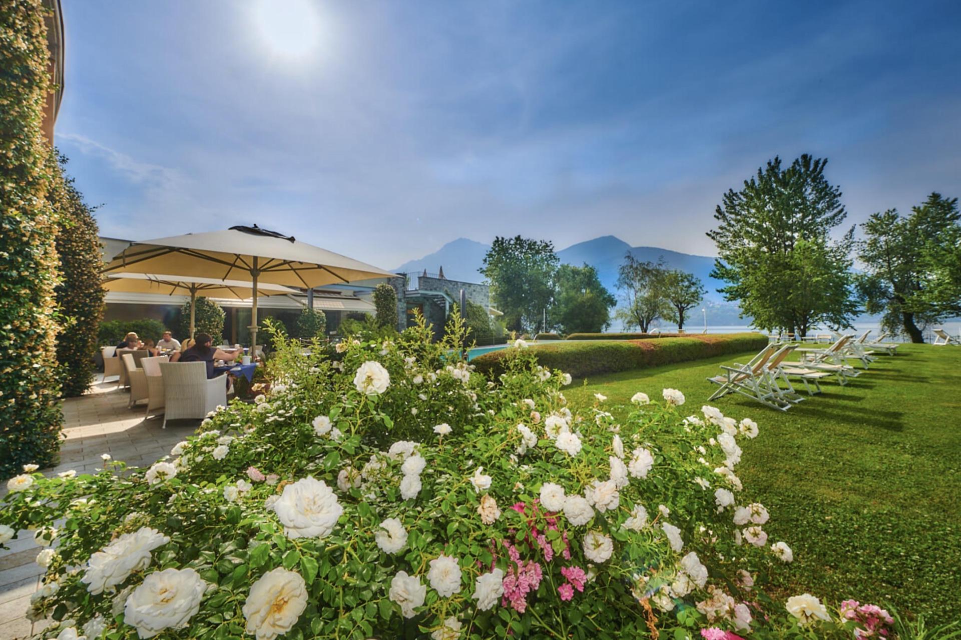 Agriturismo Comomeer en Gardameer Country hotel op prachtige lokatie aan het Comomeer