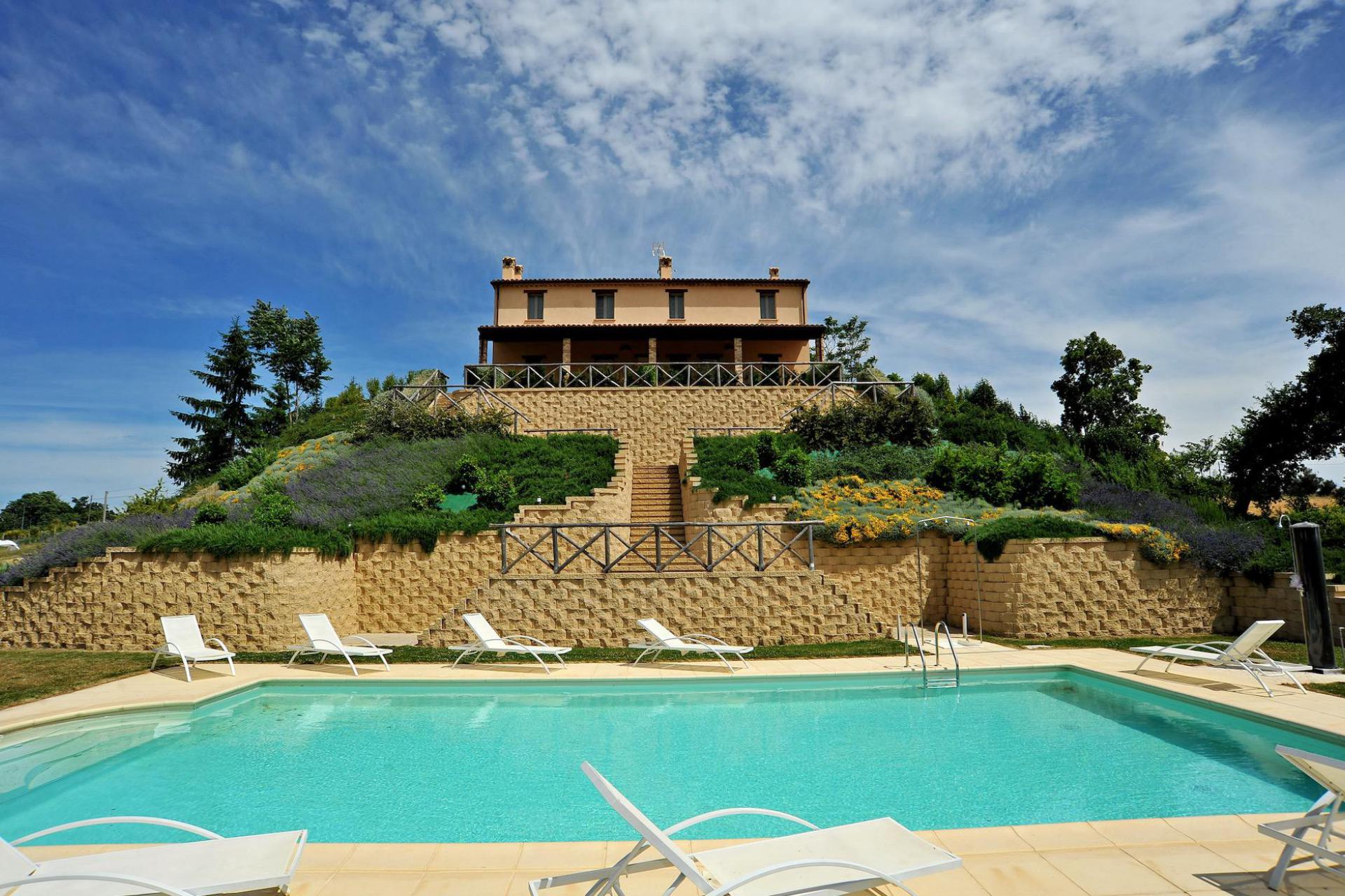 Agriturismo le Marche 20 minuten van het strand