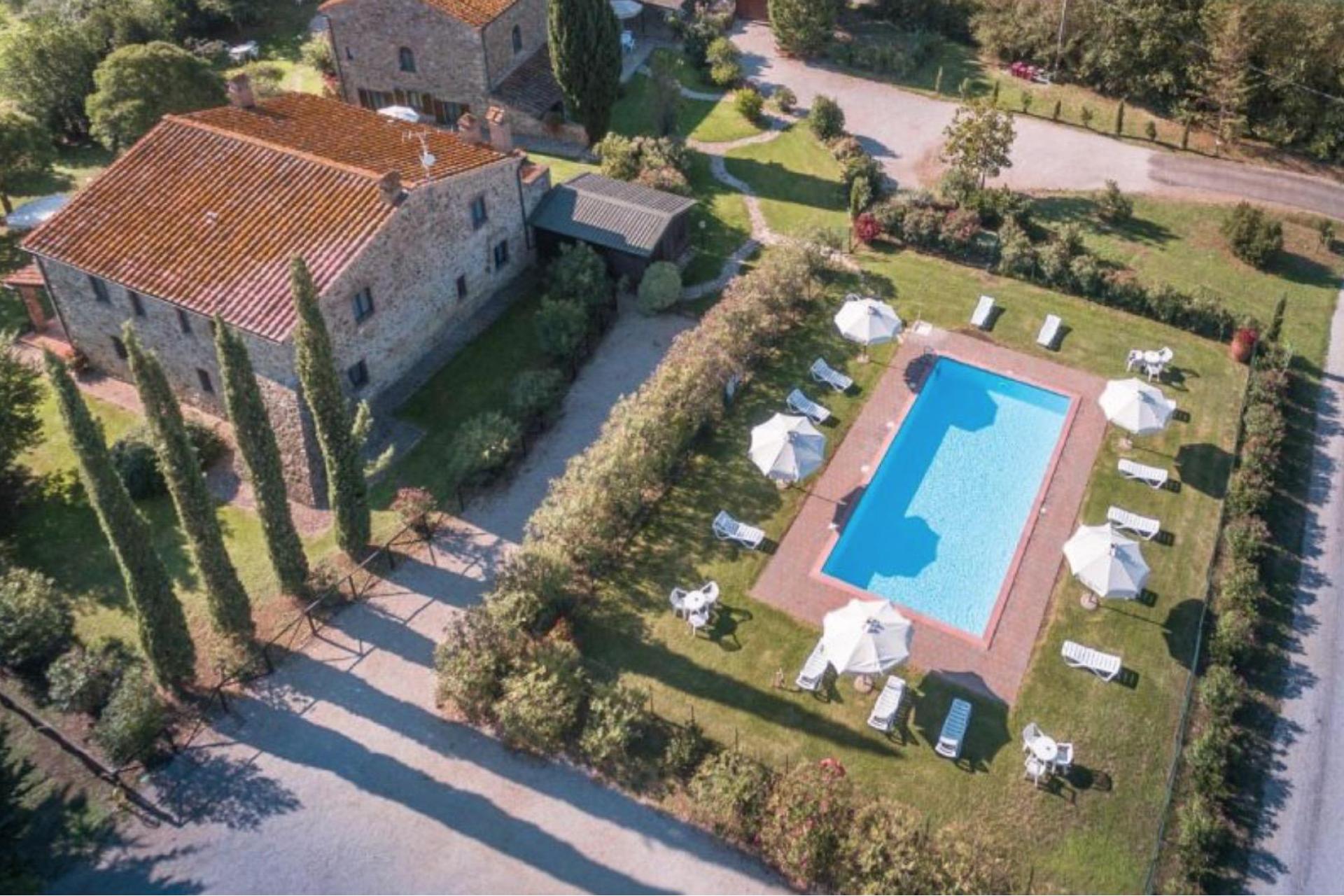 Familievriendelijke agriturismo in Toscane met restaurant