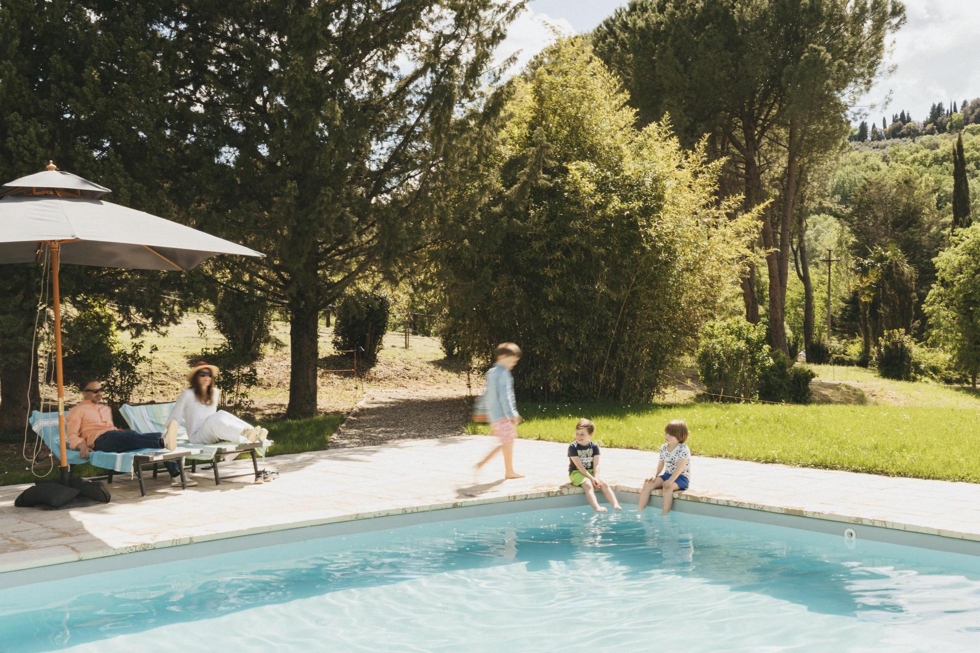 A small borgo with restaurant in the heart of Tuscany