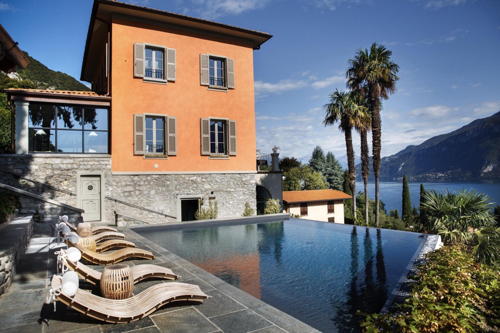 Boutique hotel near Bellagio with views of Lake Como