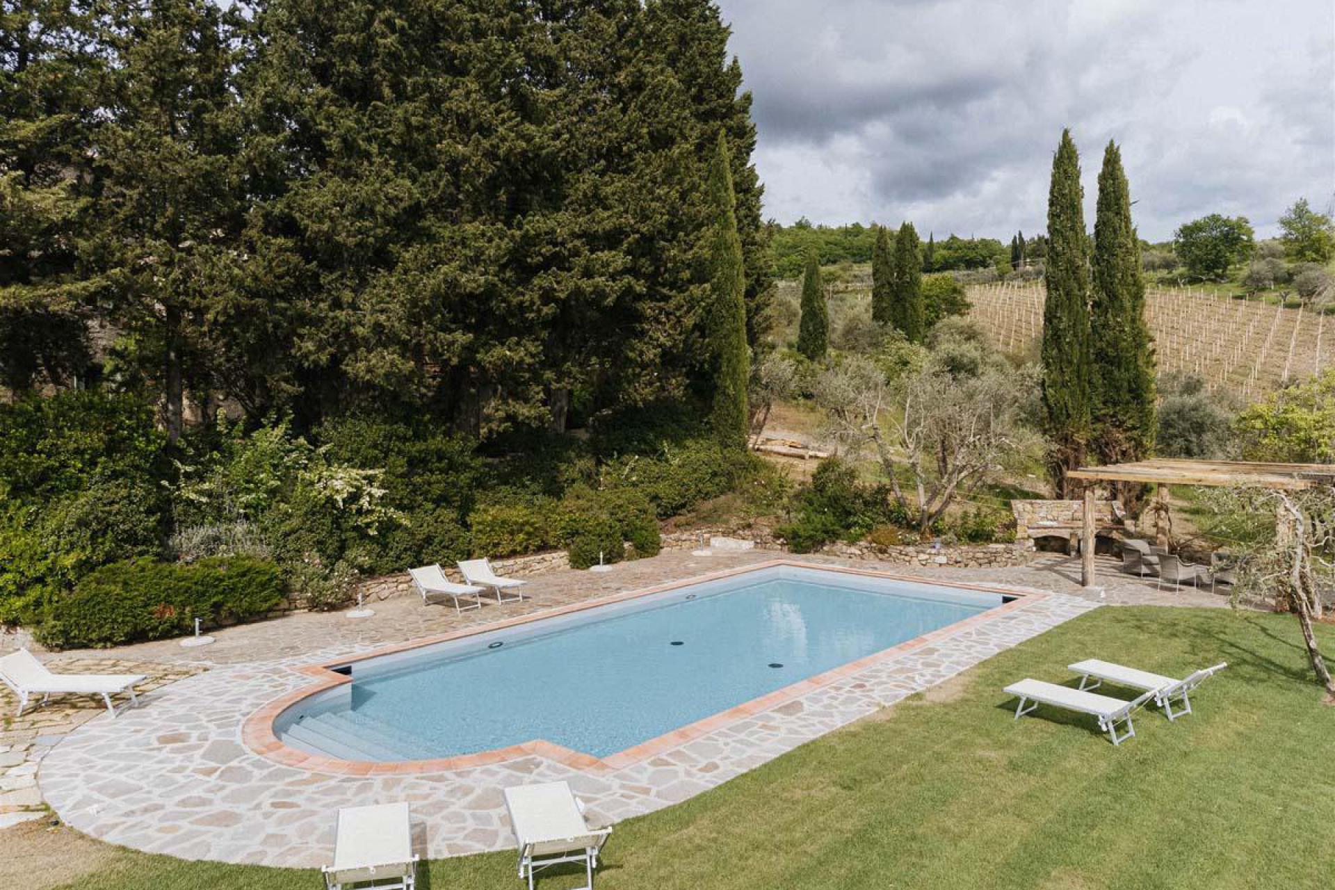Agriturismo in het Chianti gebied tussen Florence en Siena
