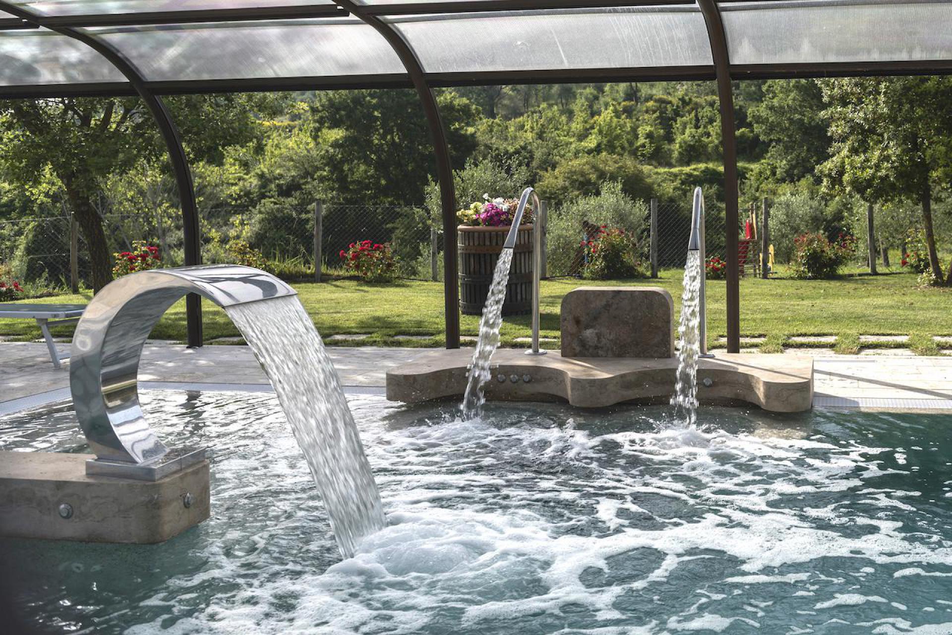 Klein familie resort met meerdere zwembaden