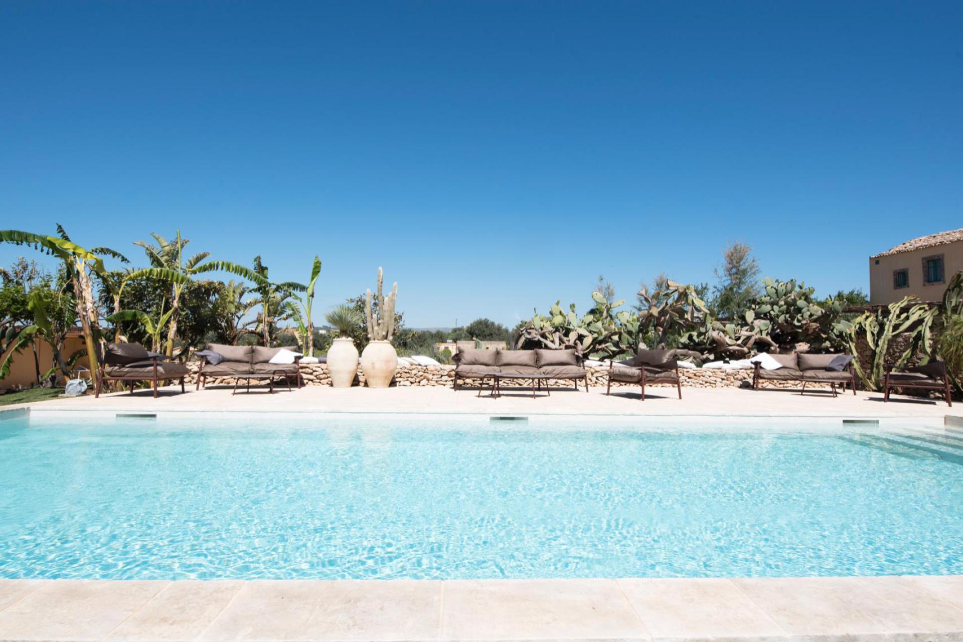 Siciliaanse agriturismo vlakbij zee