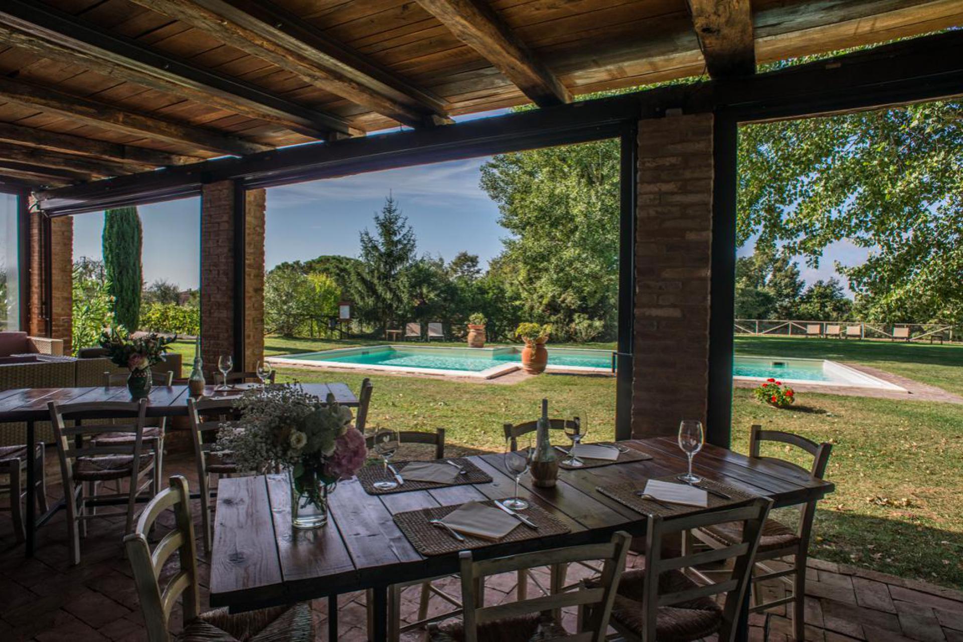 Authentieke wijnboerderij vlakbij Siena, Toscane