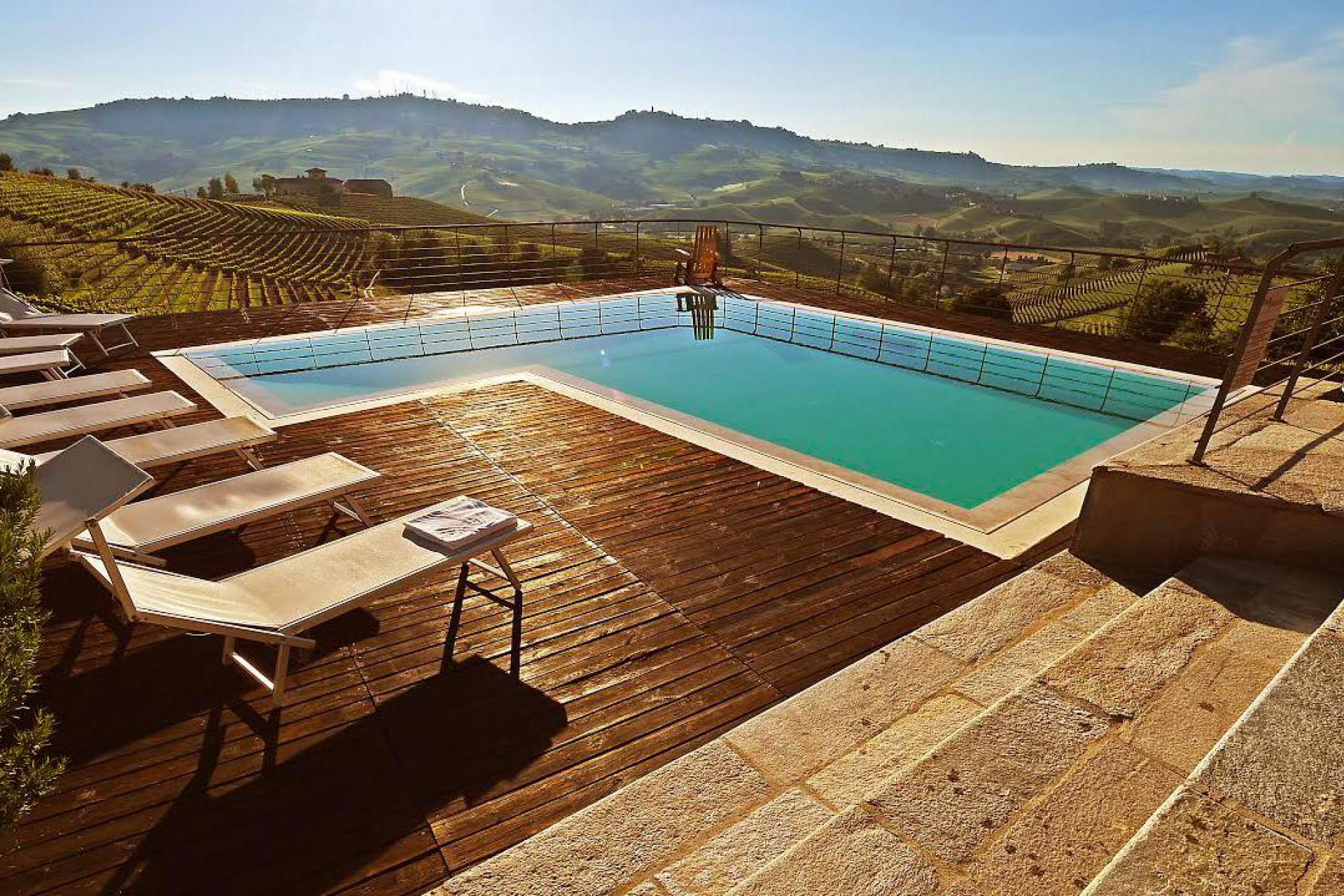 Agriturismo in Piemonte, in een karakteristiek dorpje