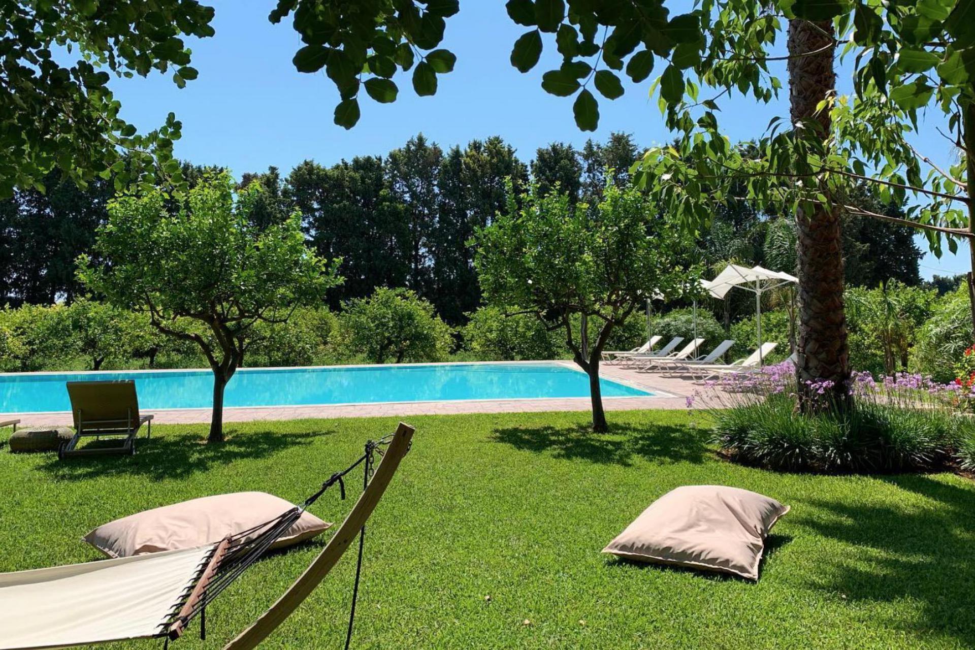 Typisch Siciliaanse agriturismo nabij het strand