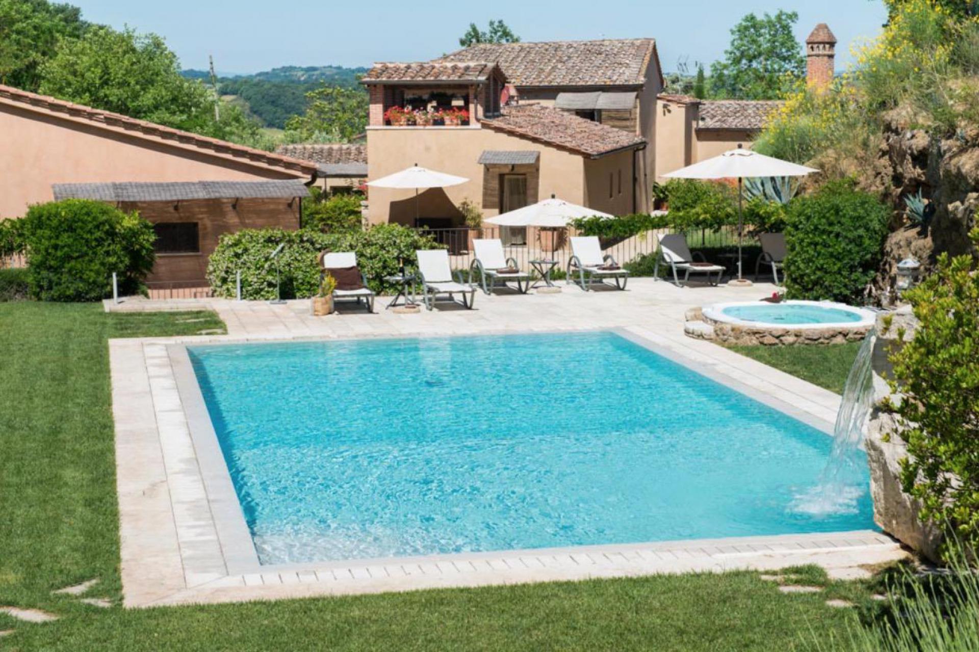 Luxe agriturismo tussen Siena en Arezzo in Toscane