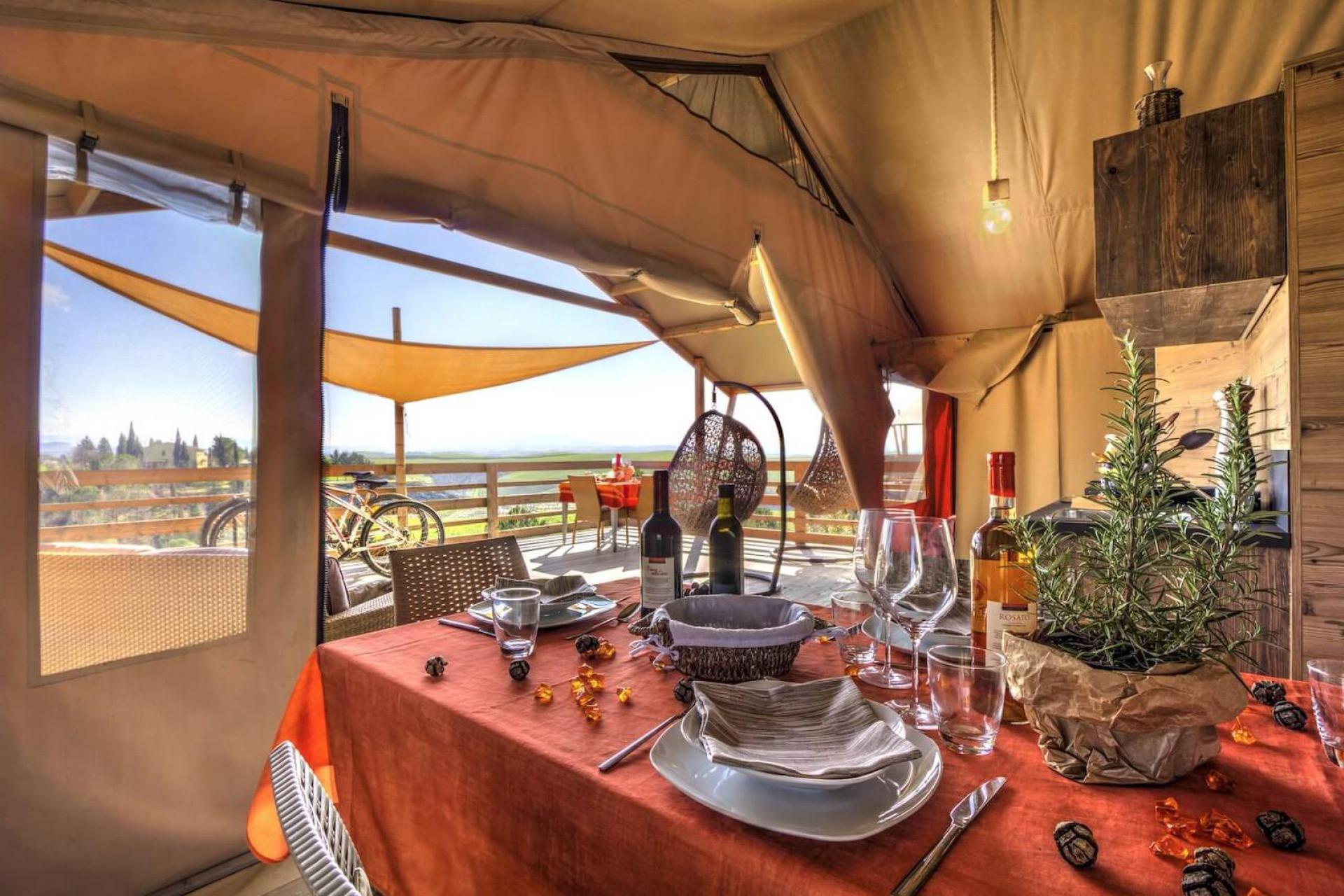 Familievriendelijke glamping in Toscane