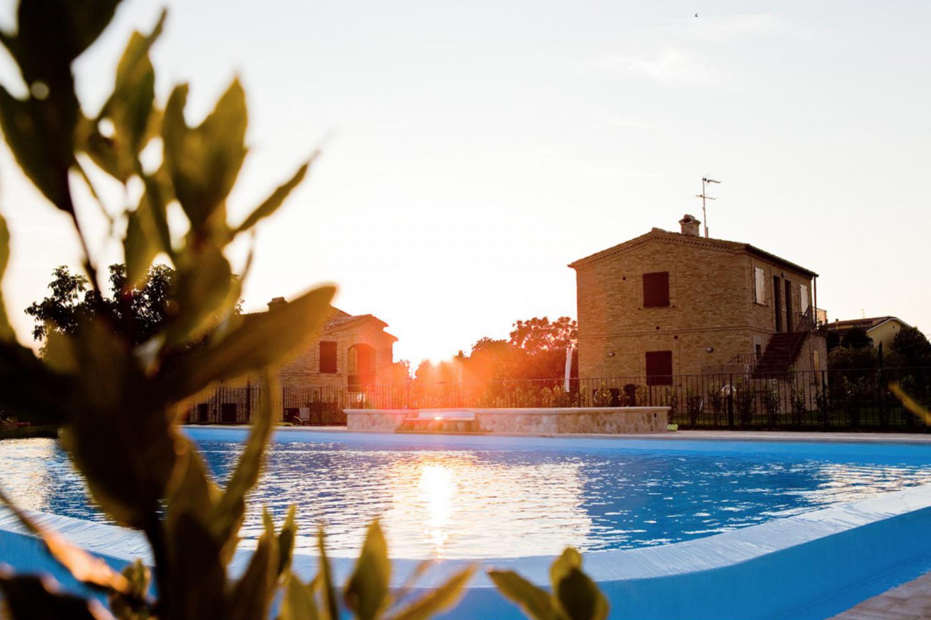 Kindvriendelijk en rustig gelegen agriturismo le Marche