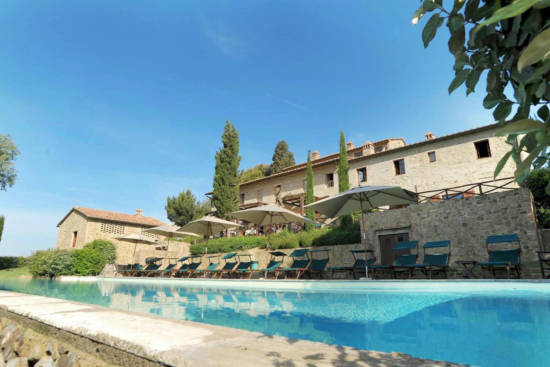 Gastvrije agriturismo vlakbij San Gimignano