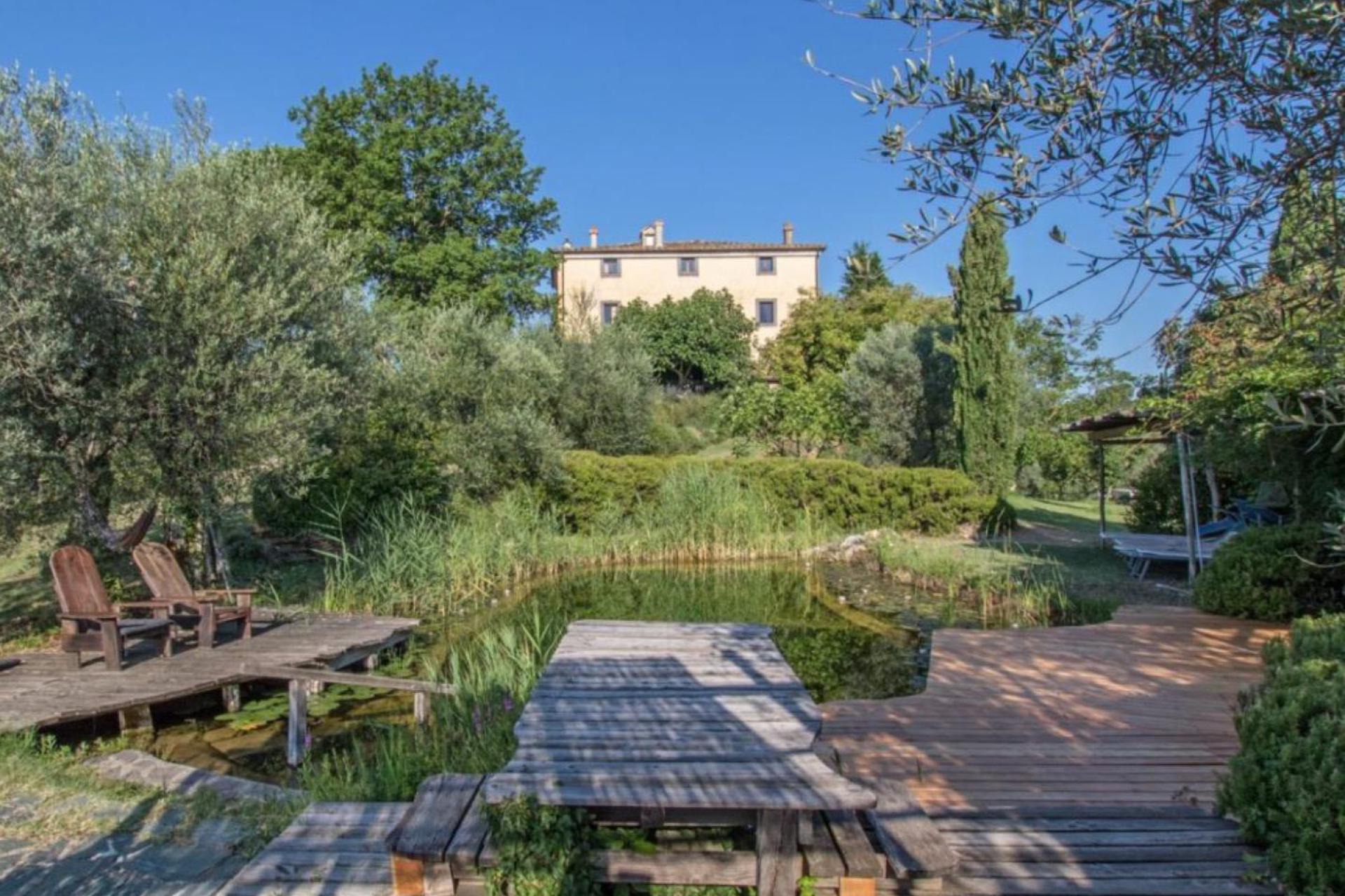 Kleinschalige biologische boerderij bij Montepulciano