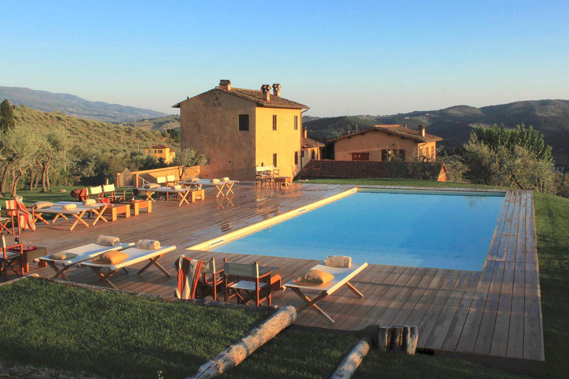Bijzondere wijnboerderij vlakbij Florence