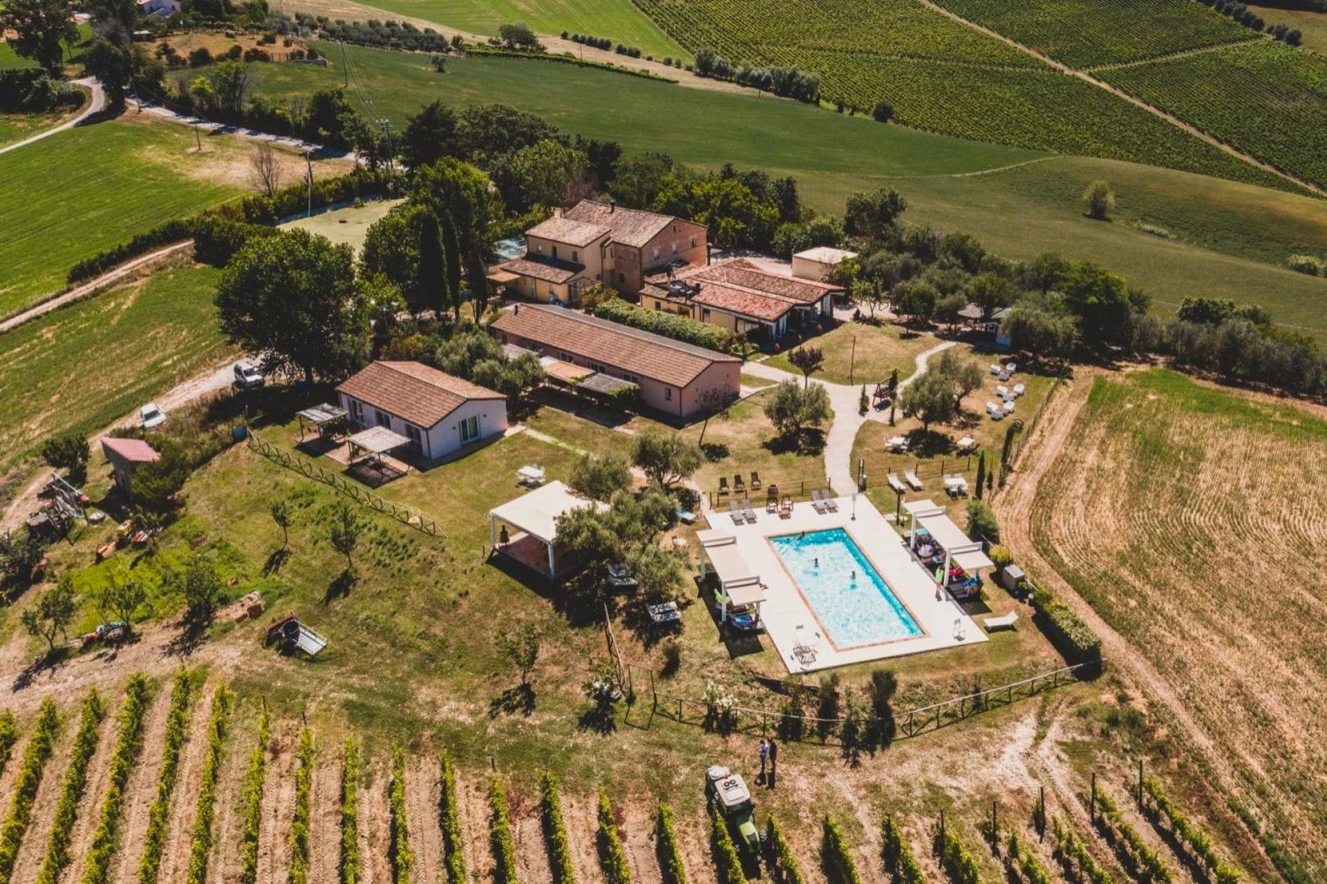 Gastvrije wijnboerderij in Le Marche