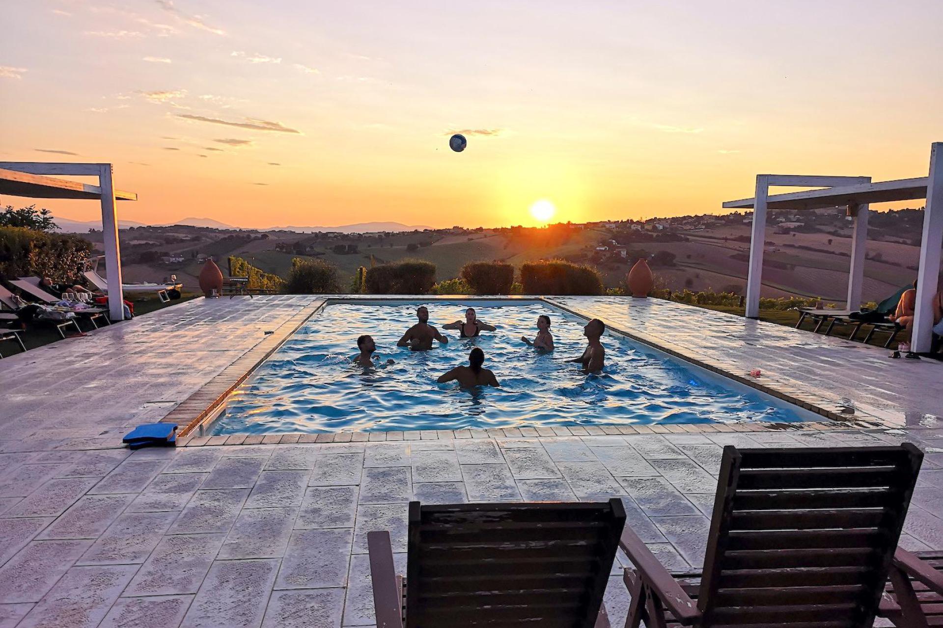 Agriturismo le Marche, mooie kamers en gastvrij