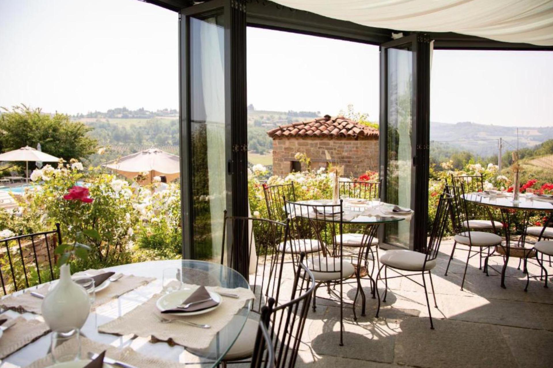 Agriturismo Piemonte, goed restaurant en wijnkelder