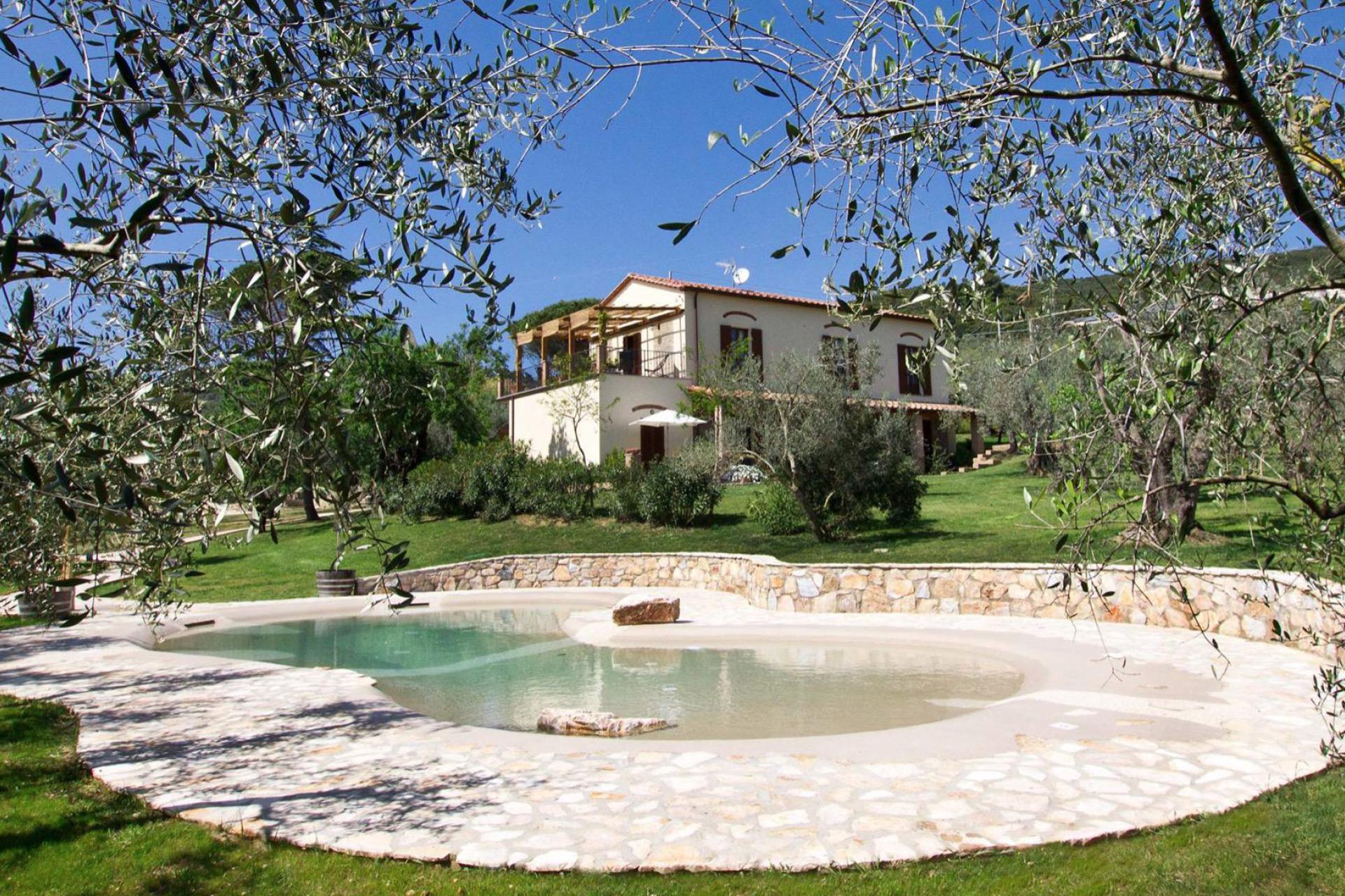Gezellige agriturismo aan de Toscaanse kust