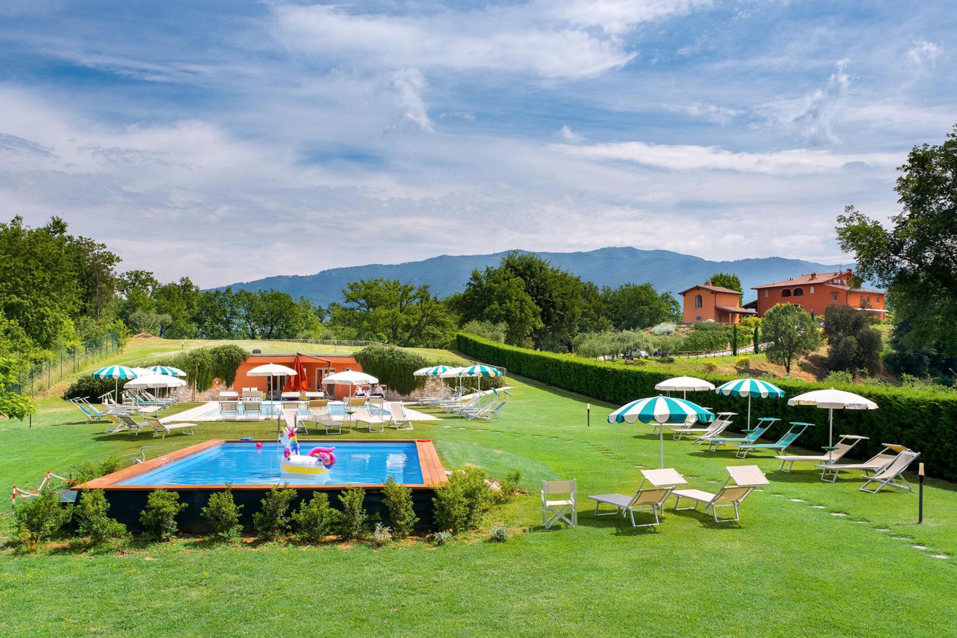 Agriturismo met design interieur in Toscane