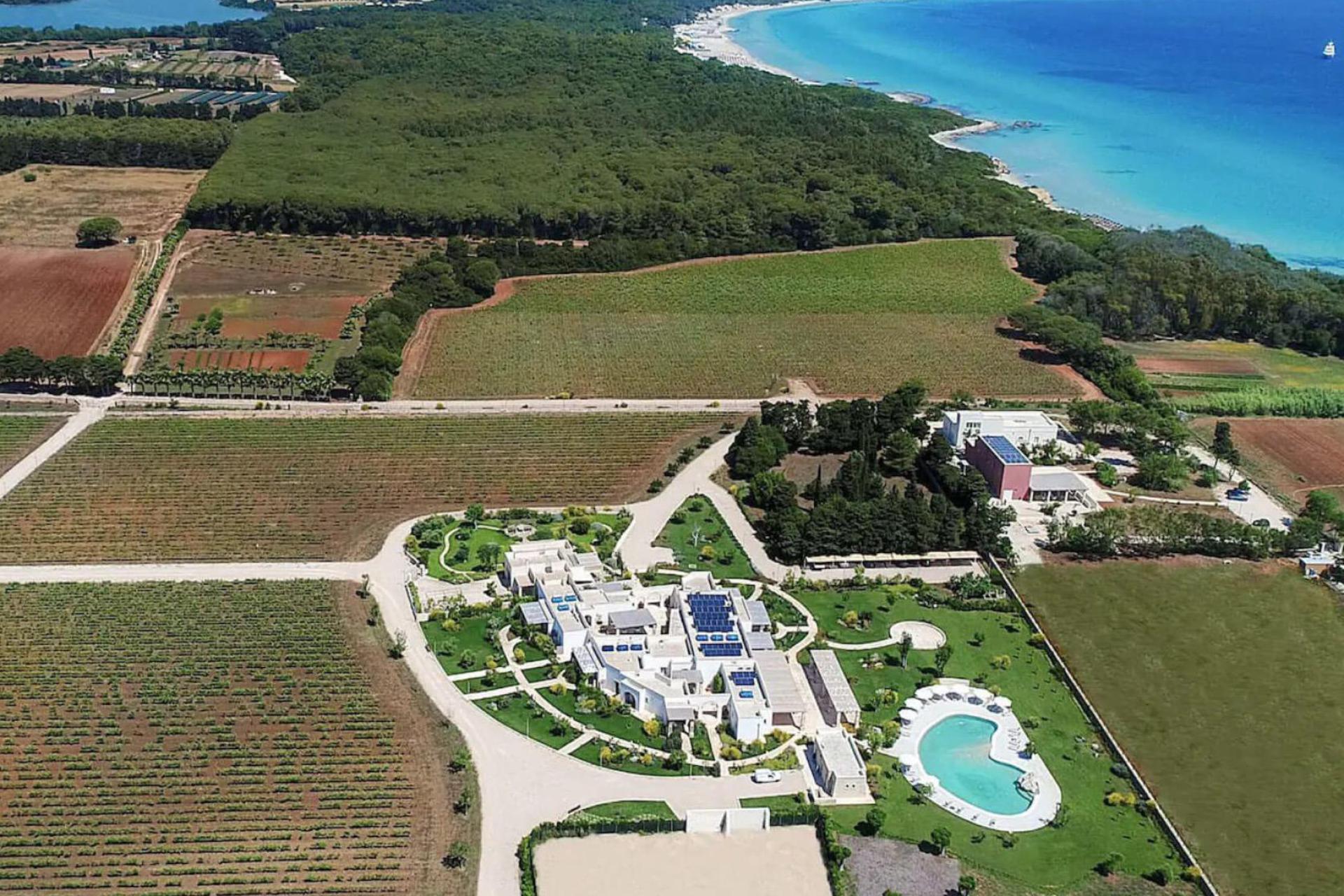 Luxe agriturismo vlakbij zee, met moderne appartementen