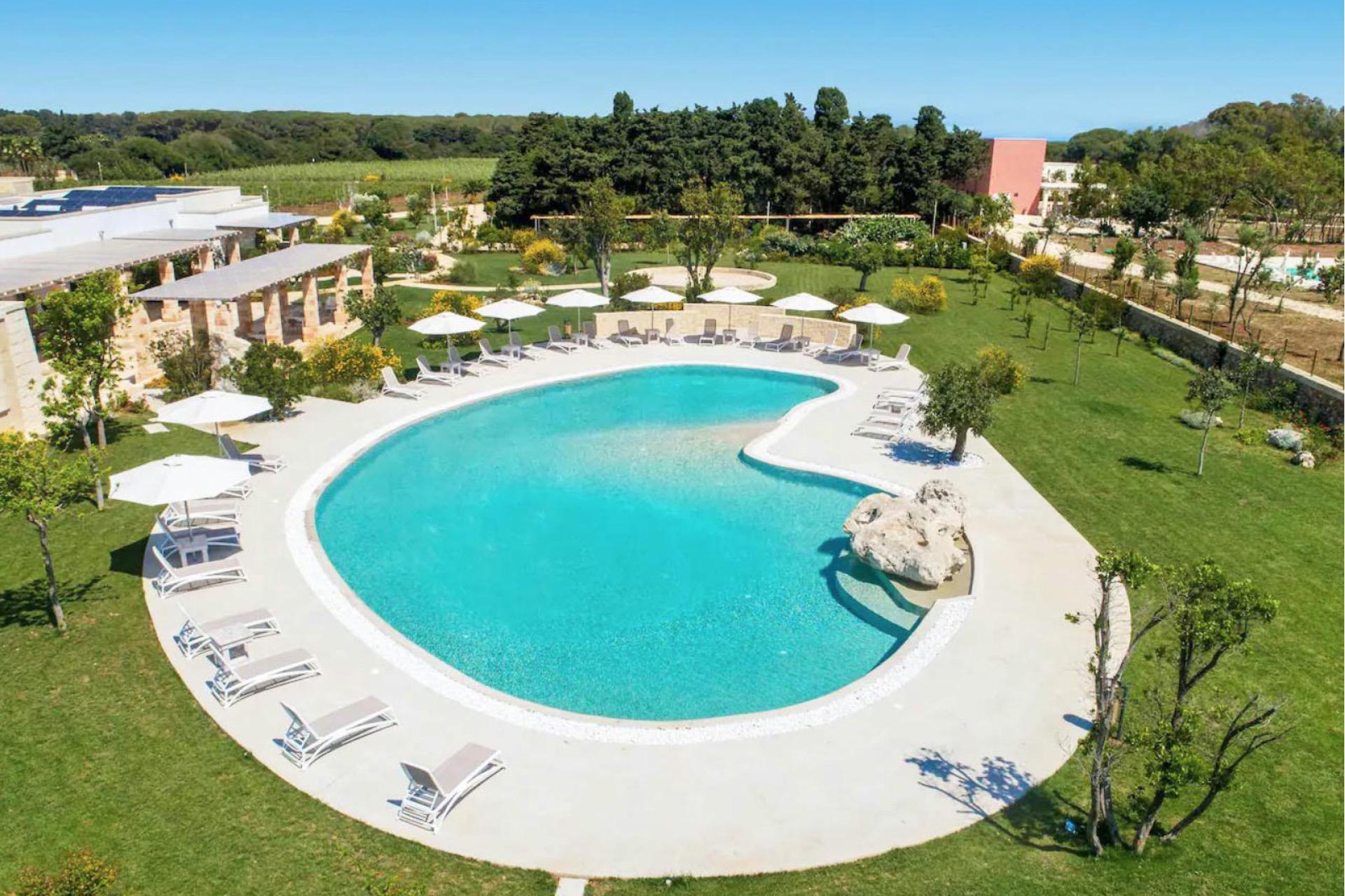 Agriturismo met prachtig groot rond zwembad