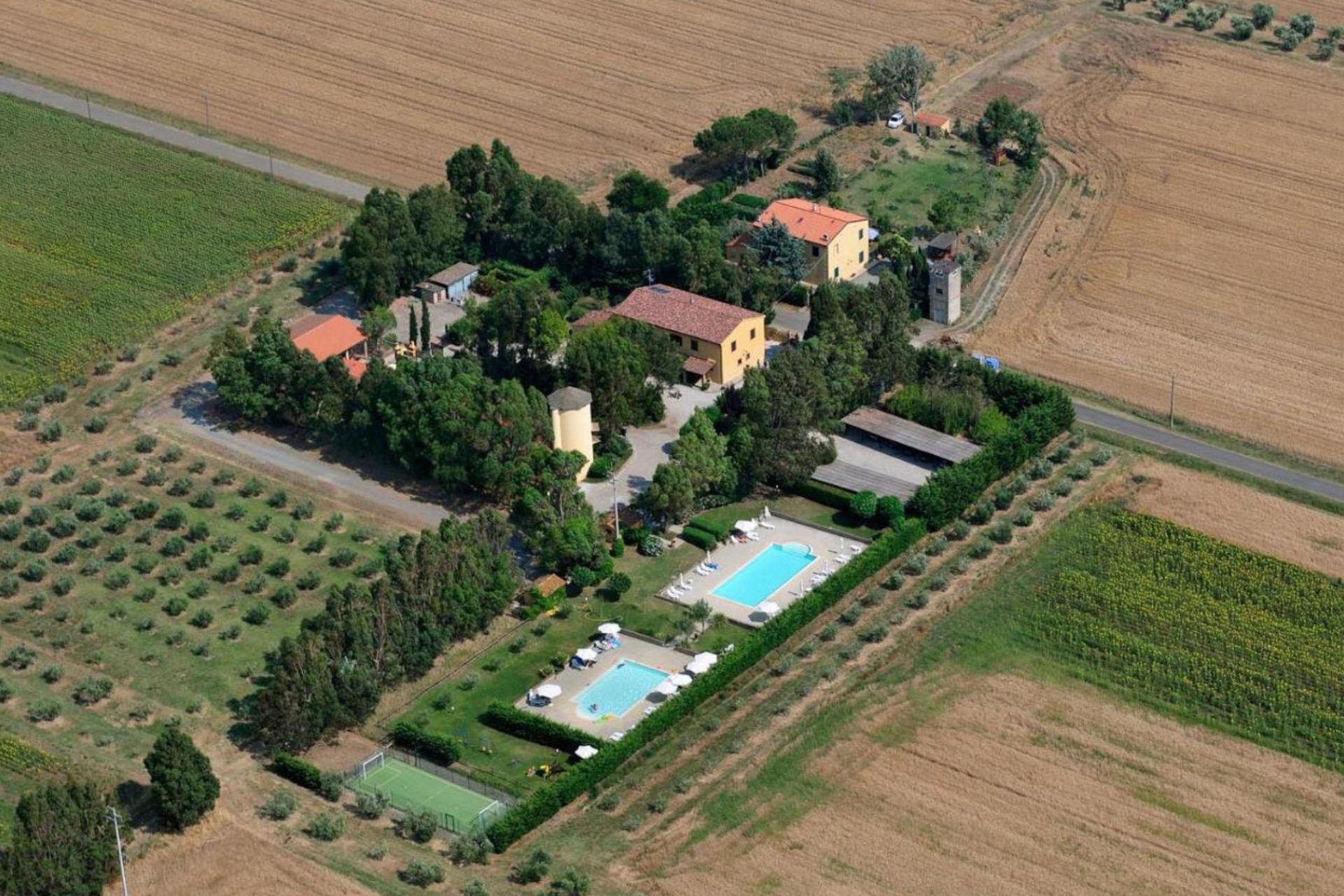 Gezellige agriturismo vlakbij zee in Toscane