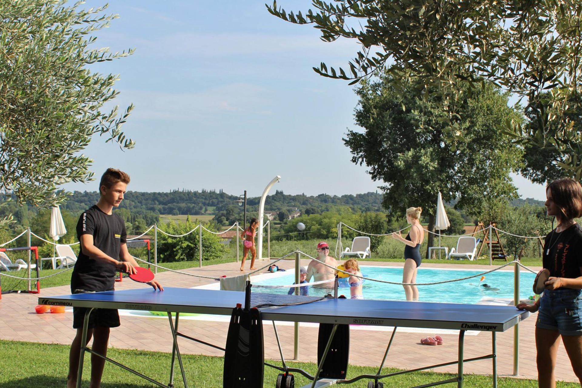 Familie-vriendelijke agriturismo bij het Gardameer