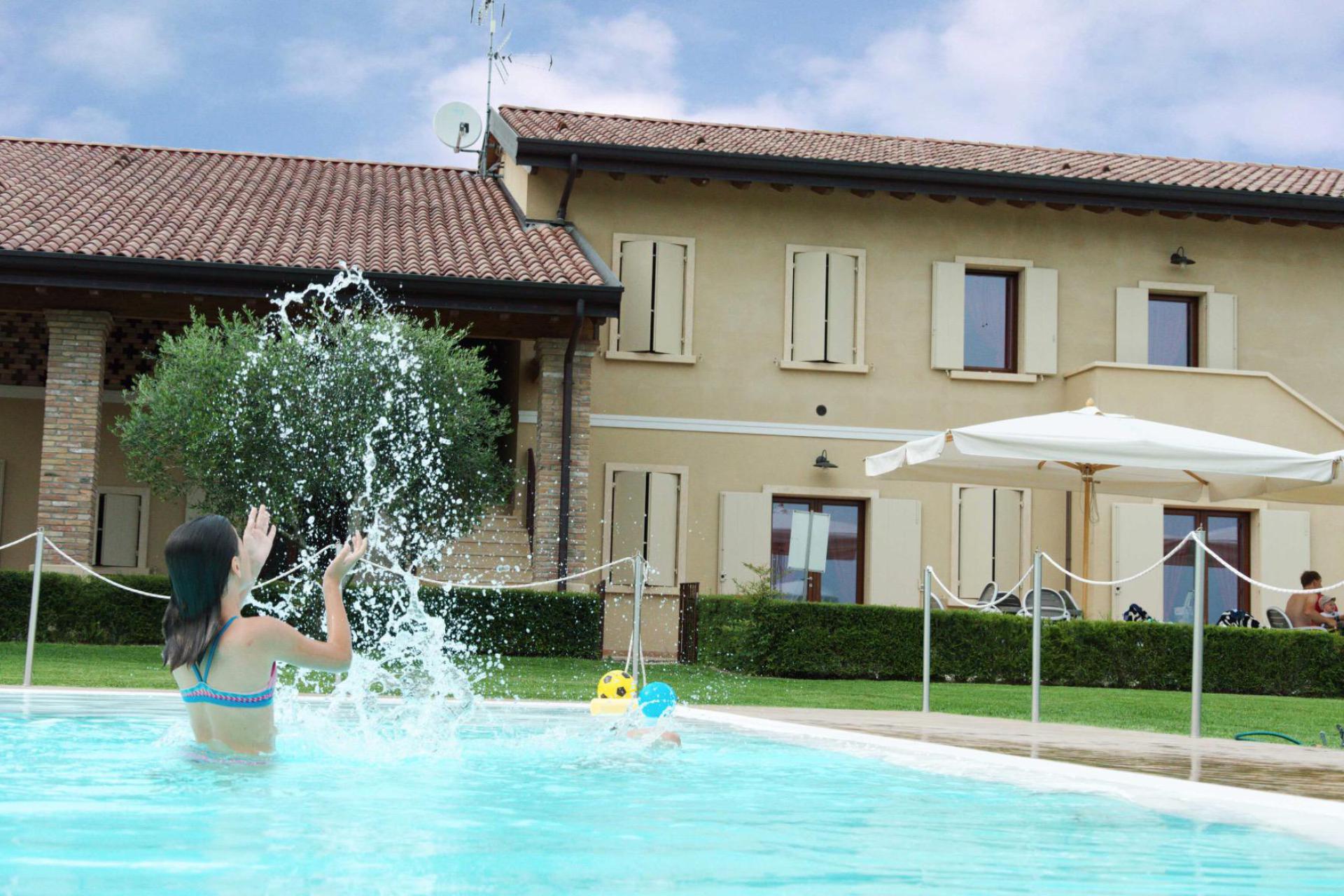 Familie-vriendelijke agriturismo bij het Gardameer