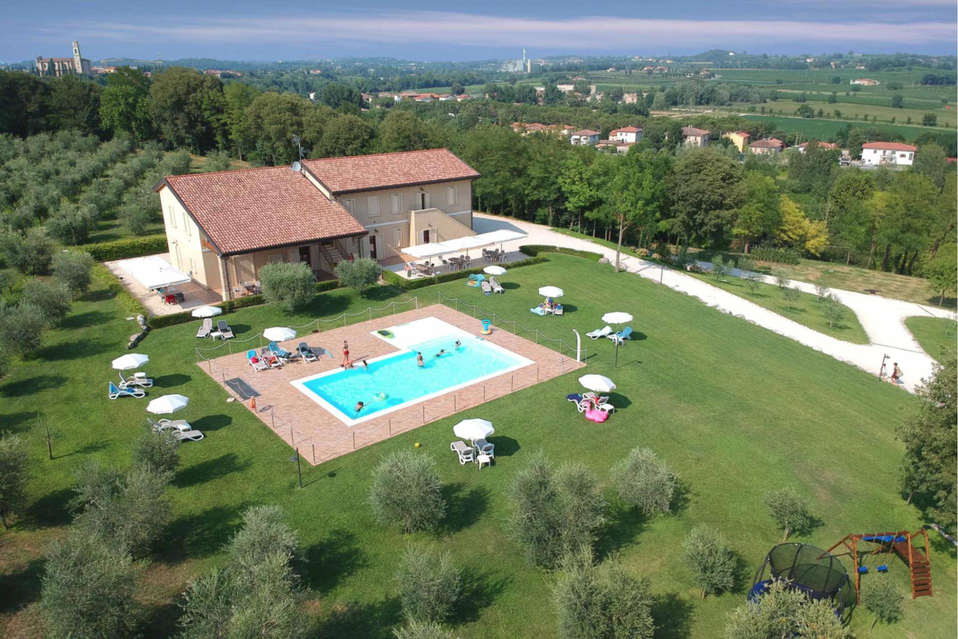 Familie-vriendelijke agriturismo bij het Gardameer