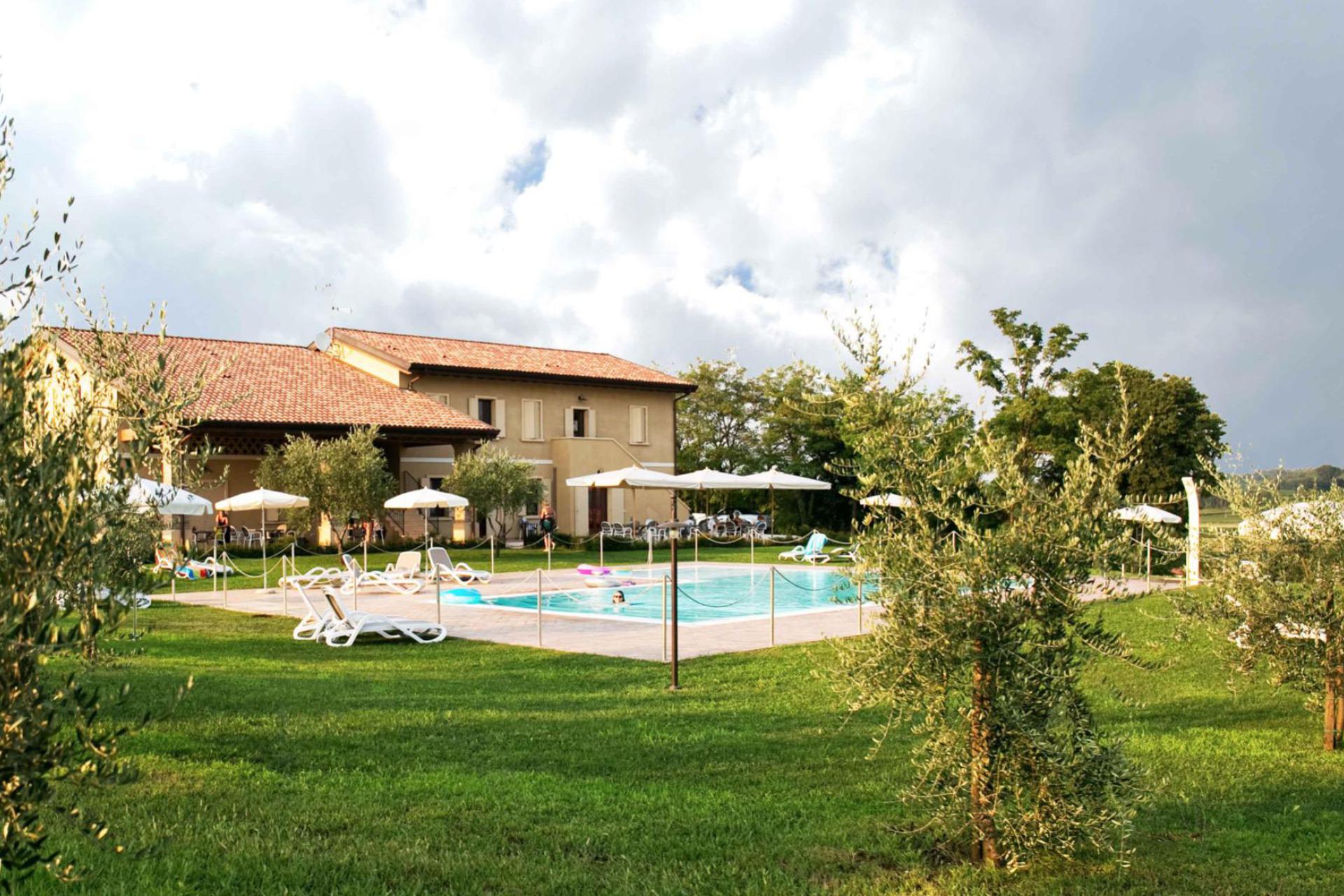Familie-vriendelijke agriturismo bij het Gardameer