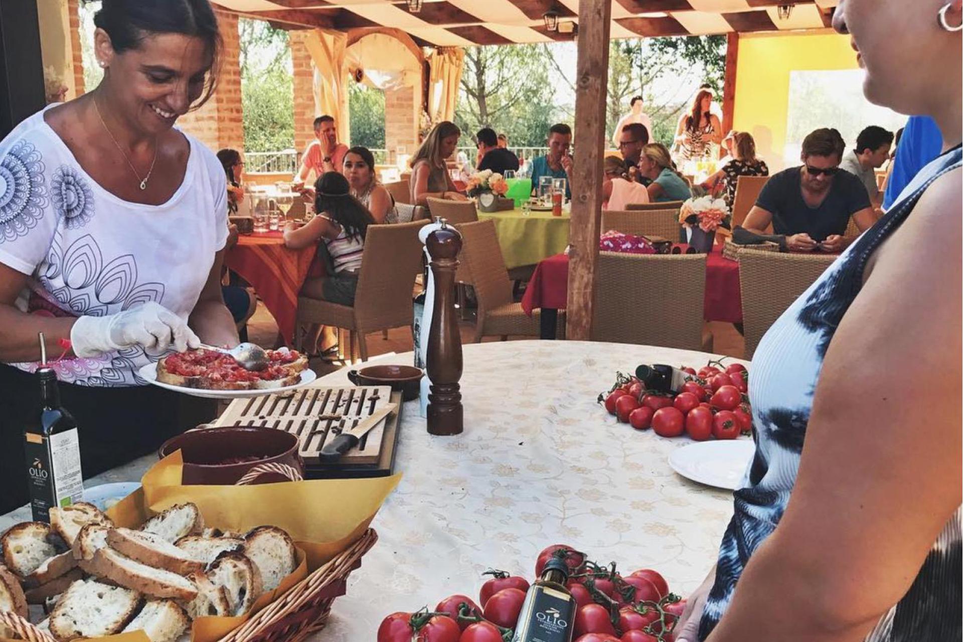 Agriturismo Toscane, zeer gezellig en super gastvrij!