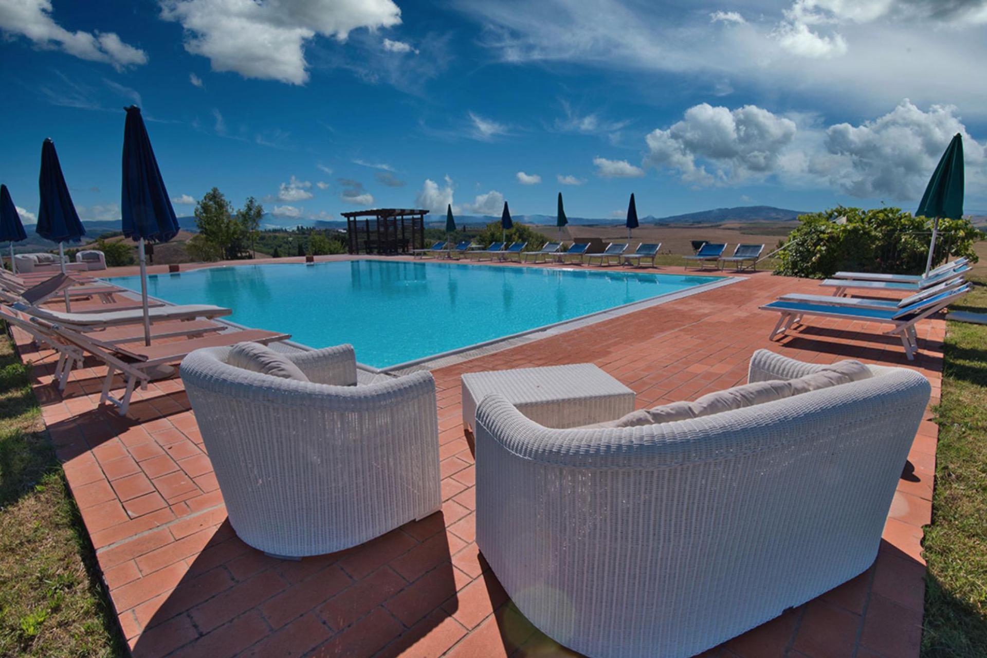 Klassieke agriturismo in Toscane met geweldig uitzicht
