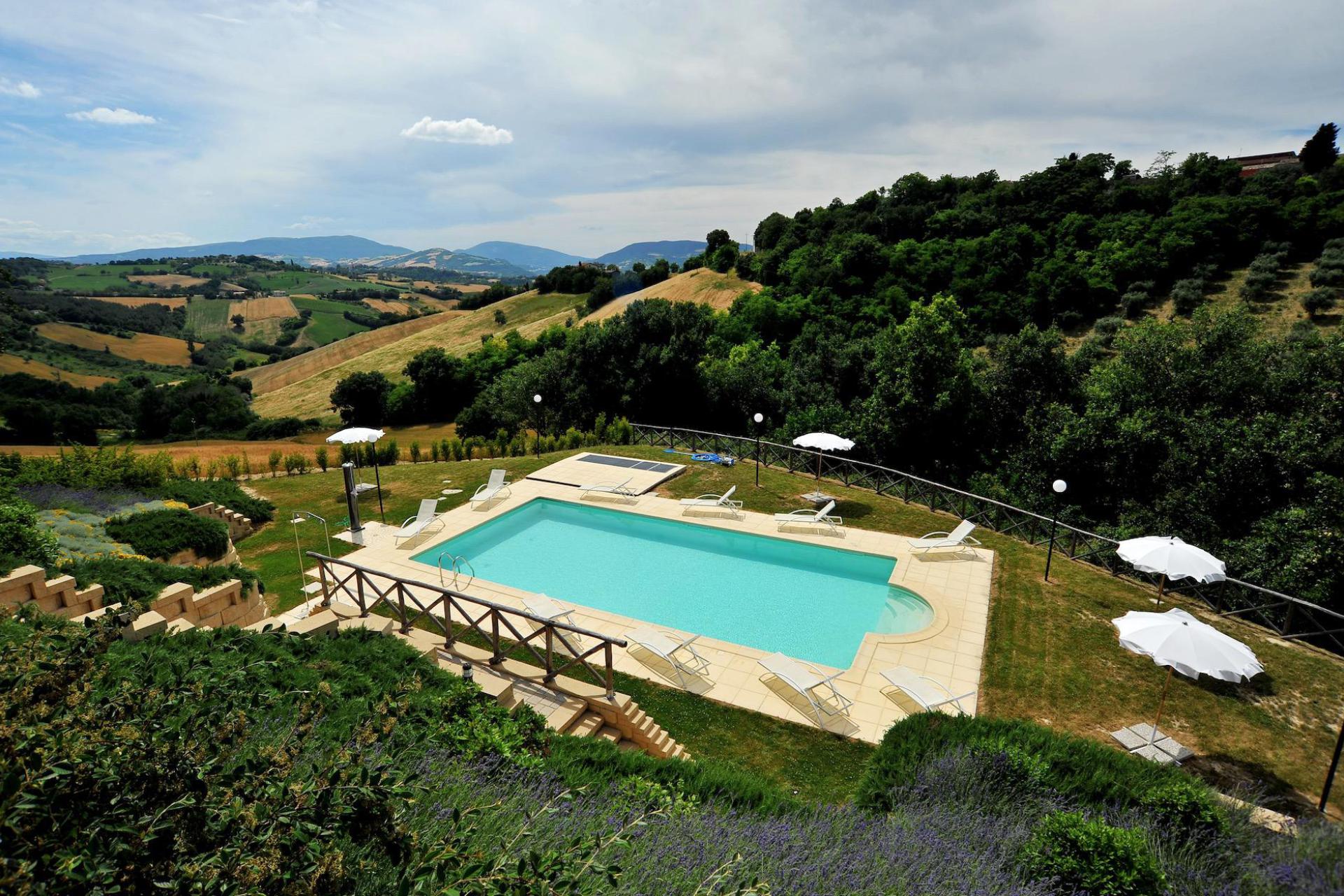 Agriturismo le Marche 20 minuten van het strand