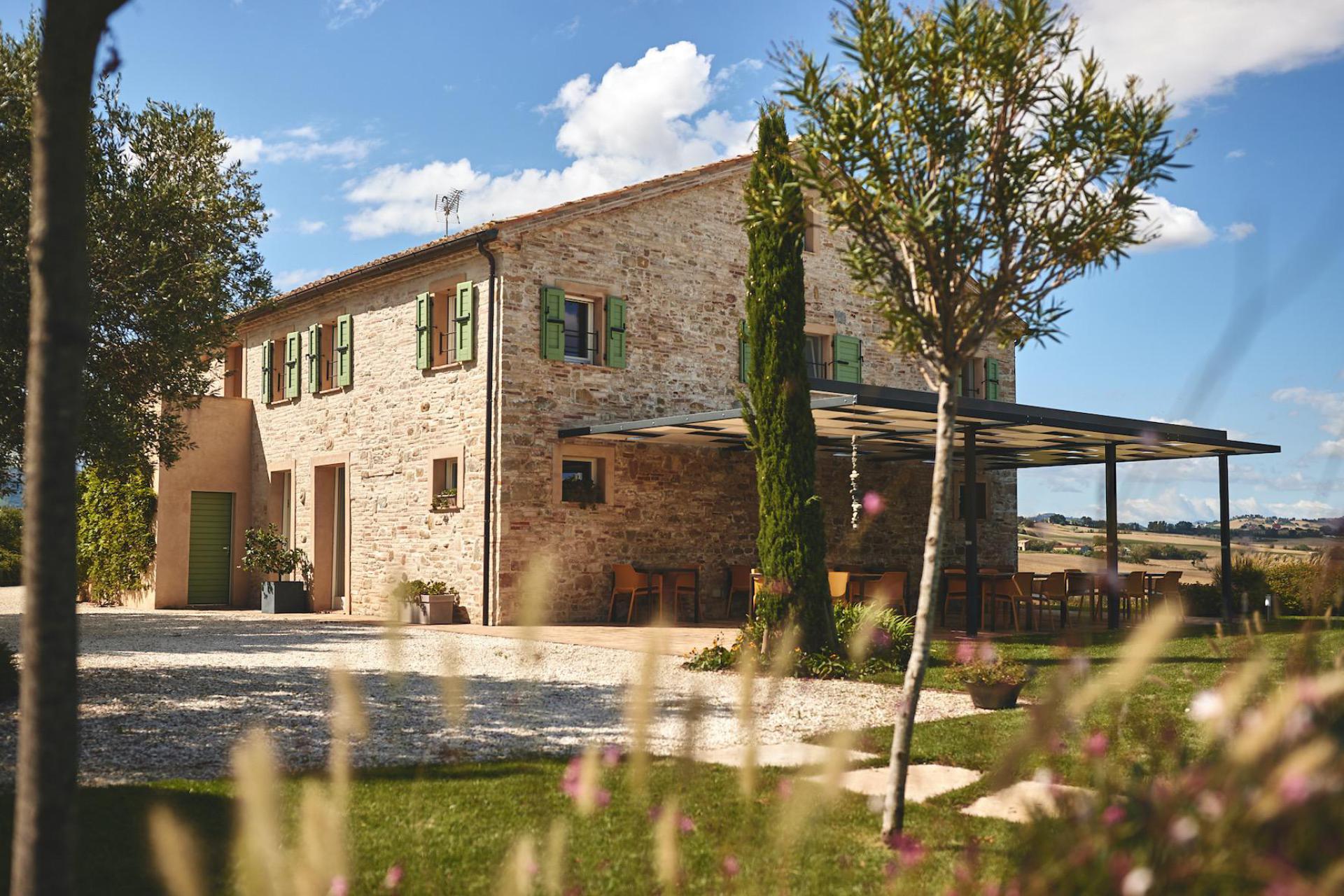 Schitterend gelegen country house in Le Marche