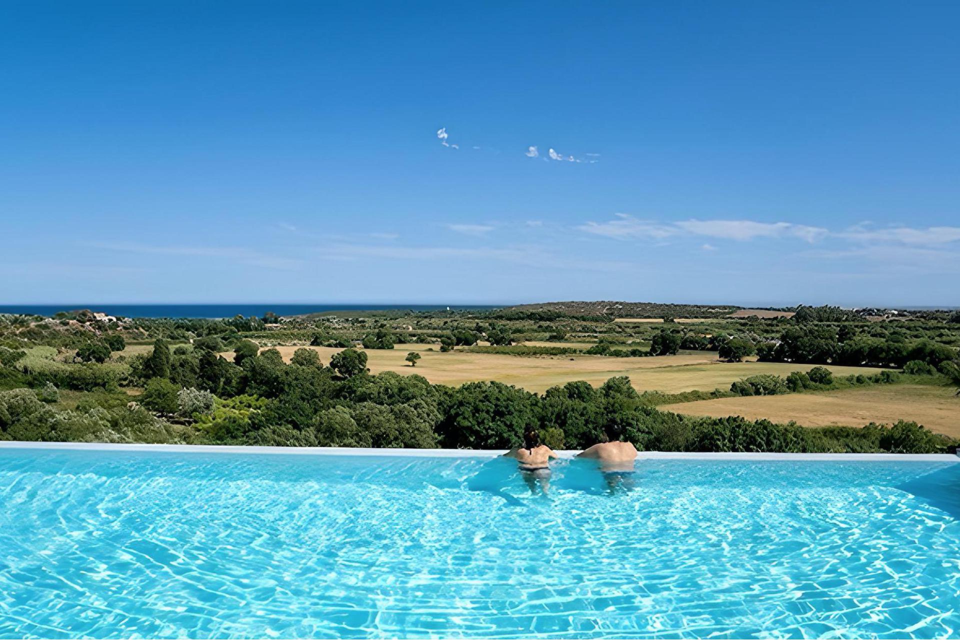 Biologische agriturismo met uitzicht op zee