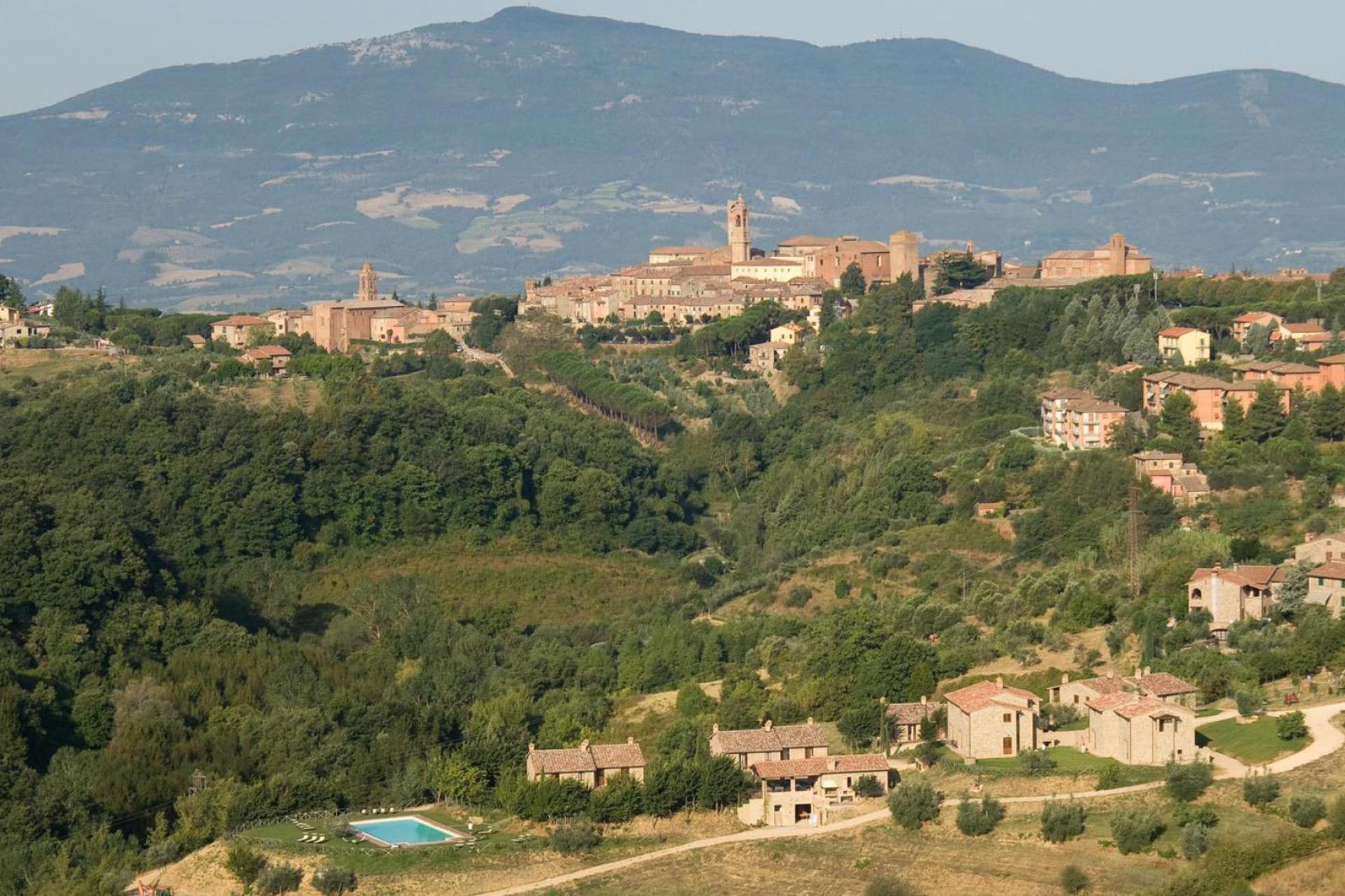 Agriturismo op loopafstand van een dorpje tussen Umbrië en Toscane