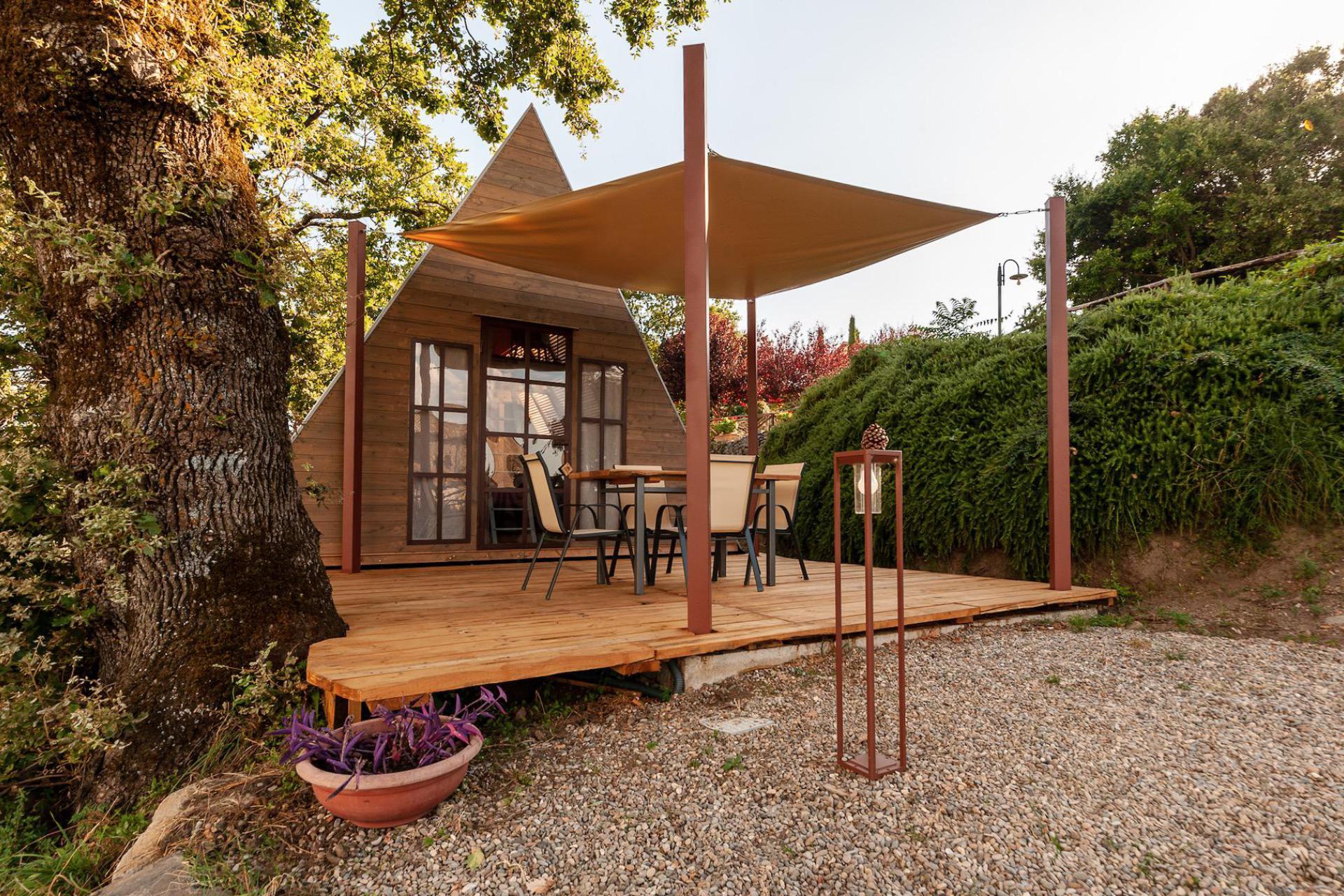 Agriturismo met glamping en appartementen in Midden-Italië