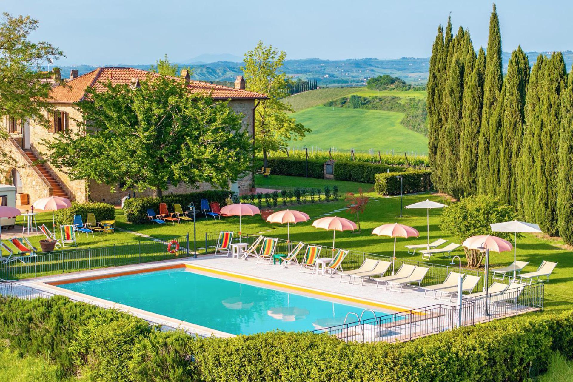 Authentieke agriturismo Toscane met prachtig uitzicht