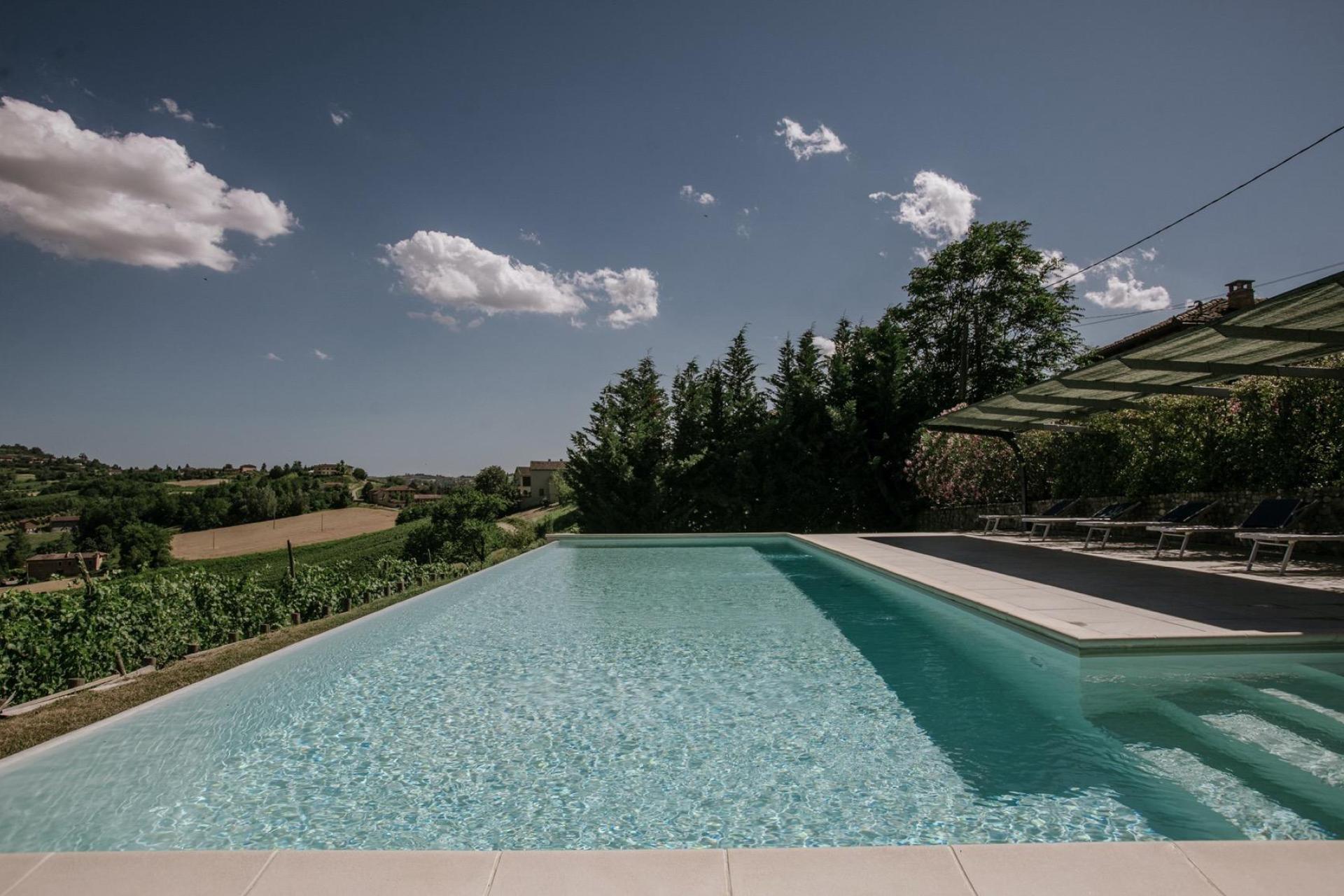 Agriturismo tussen de wijngaarden van Piemonte