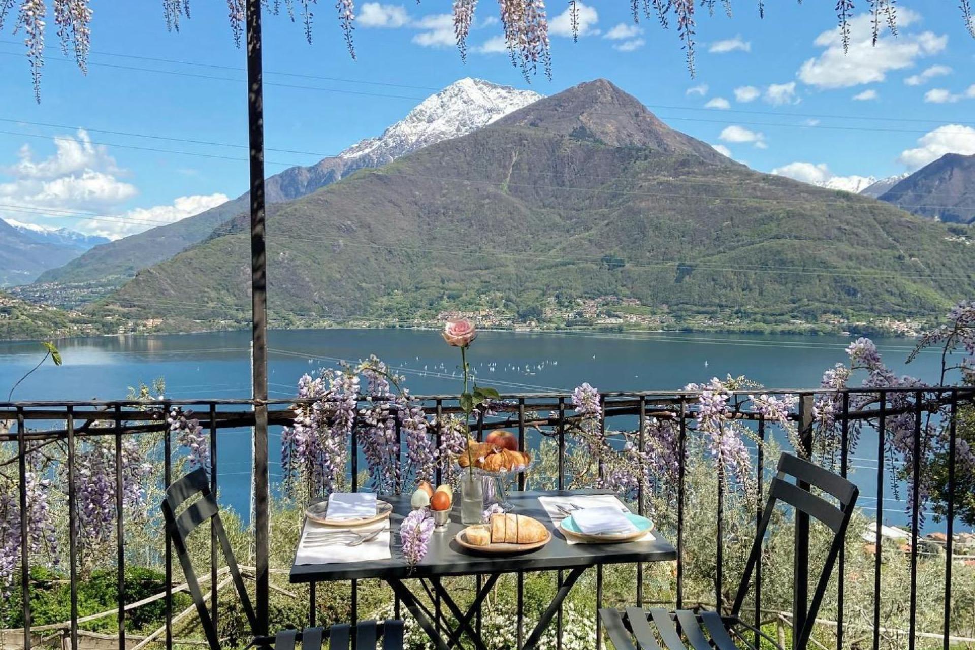 Stijlvolle kamers en uitzicht op het Comomeer