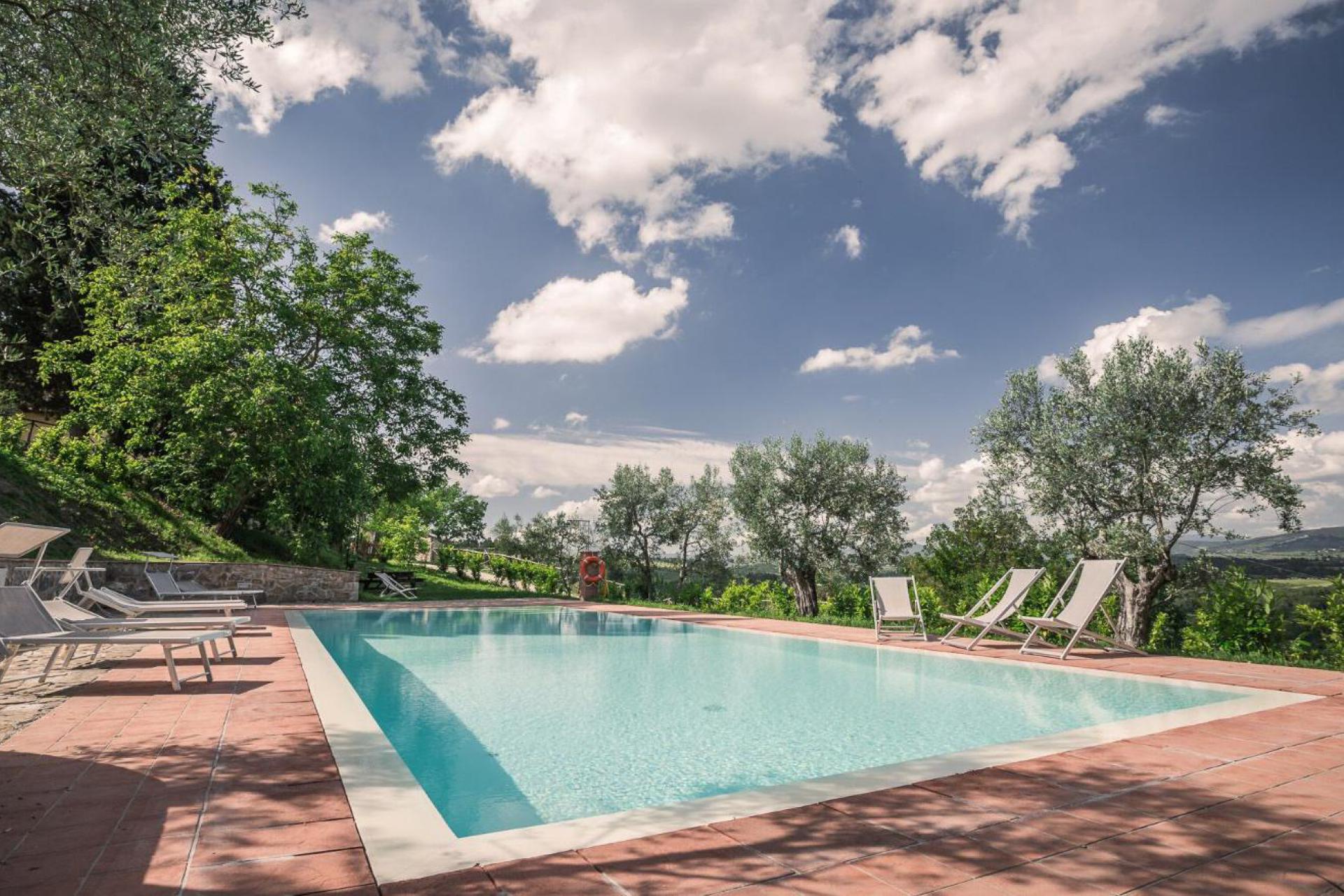 Knusse B&B in het Chiantigebied