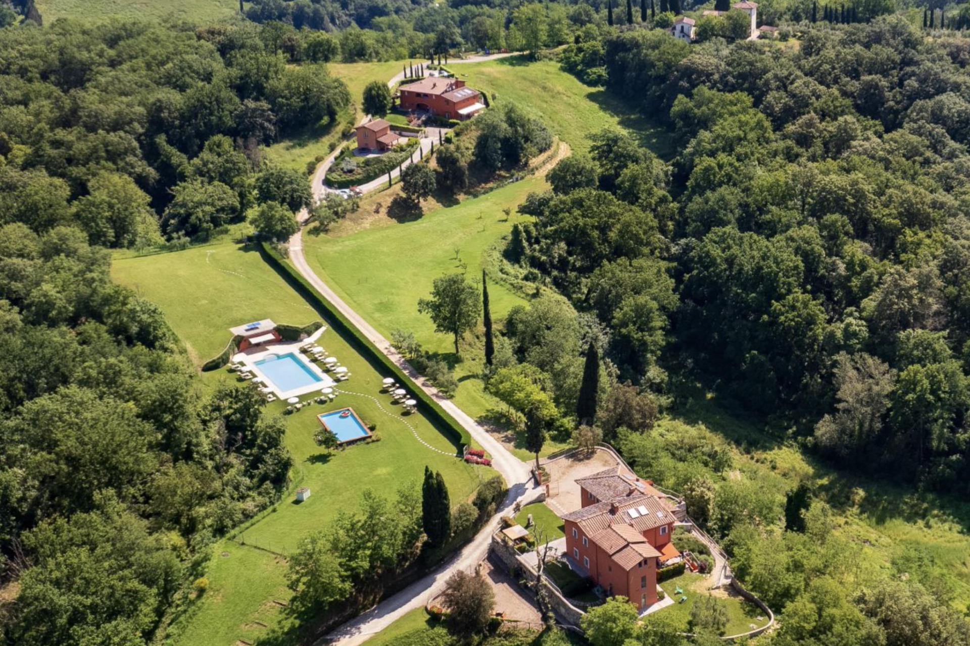 Agriturismo met design interieur in Toscane