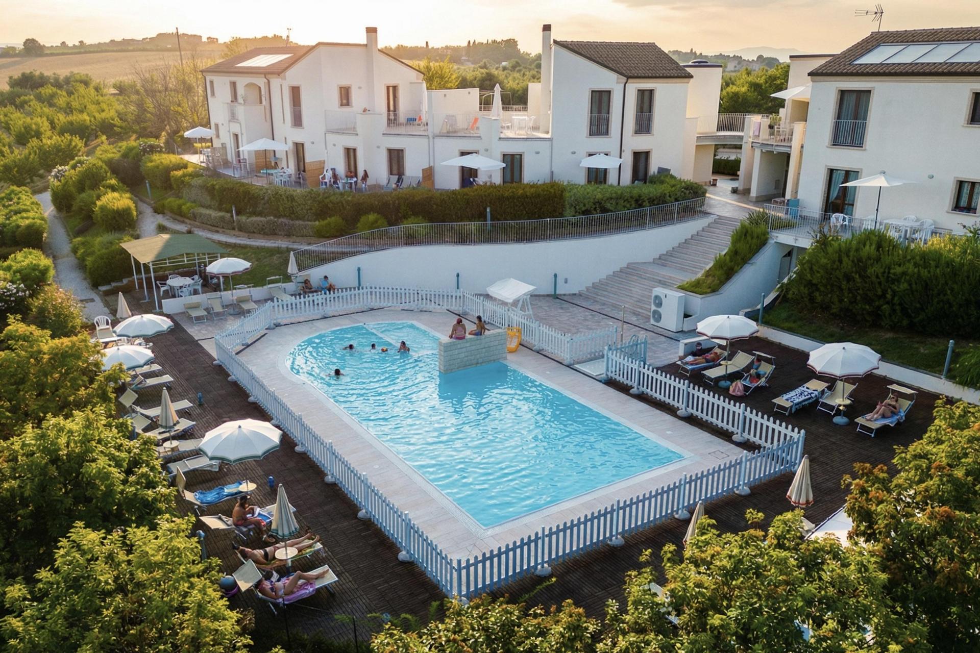 Kindvriendelijke agriturismo le Marche met zeezicht