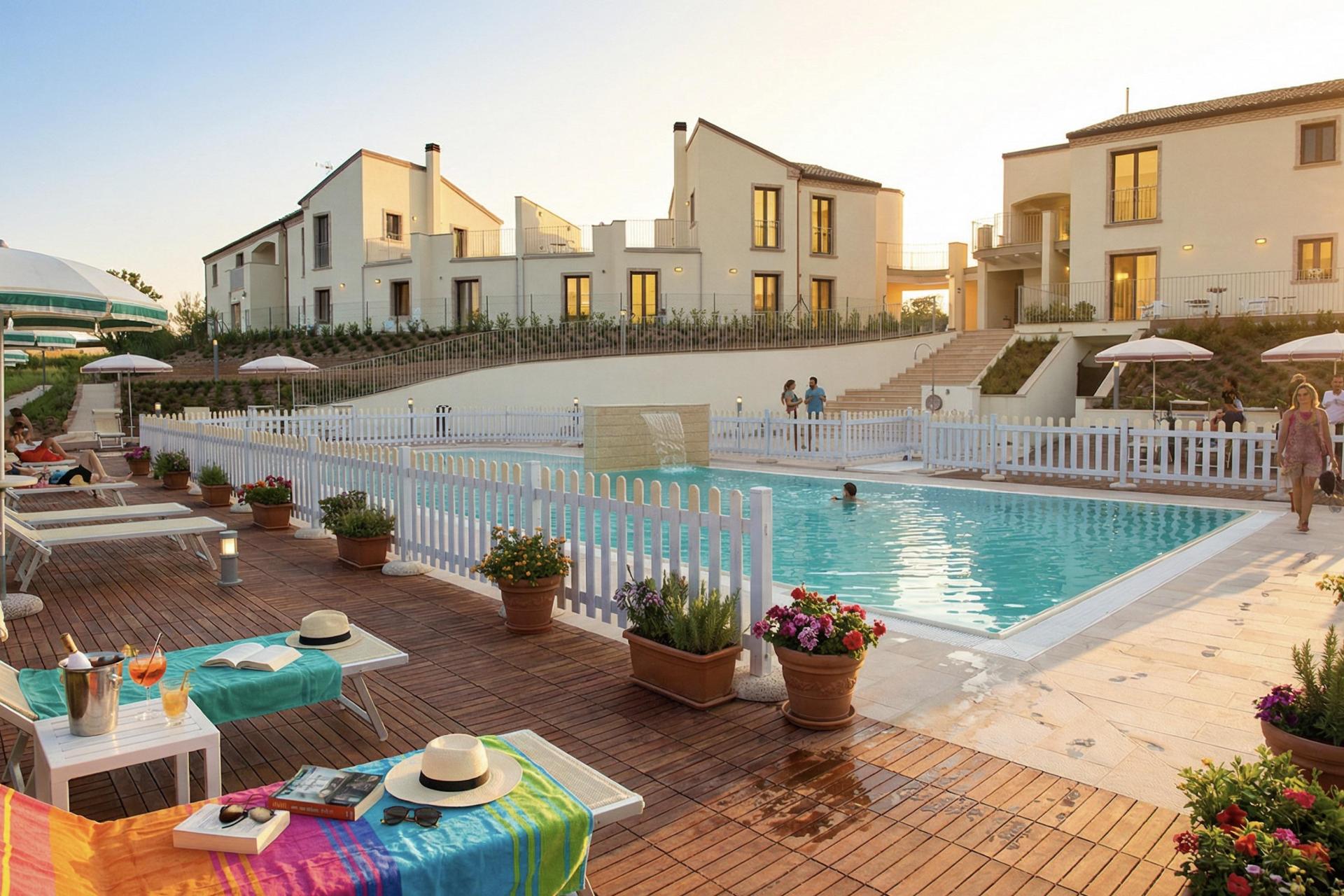 Kindvriendelijke agriturismo le Marche met zeezicht