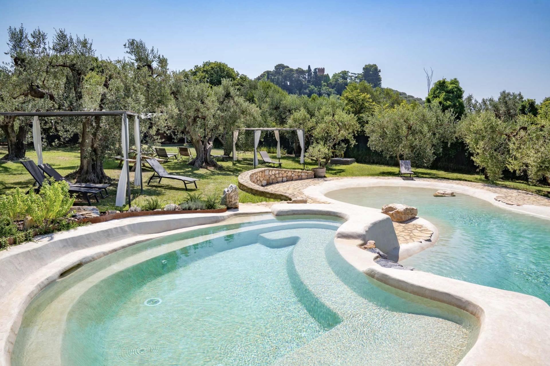Agriturismo in olijfgaard vlakbij de kust in Toscane