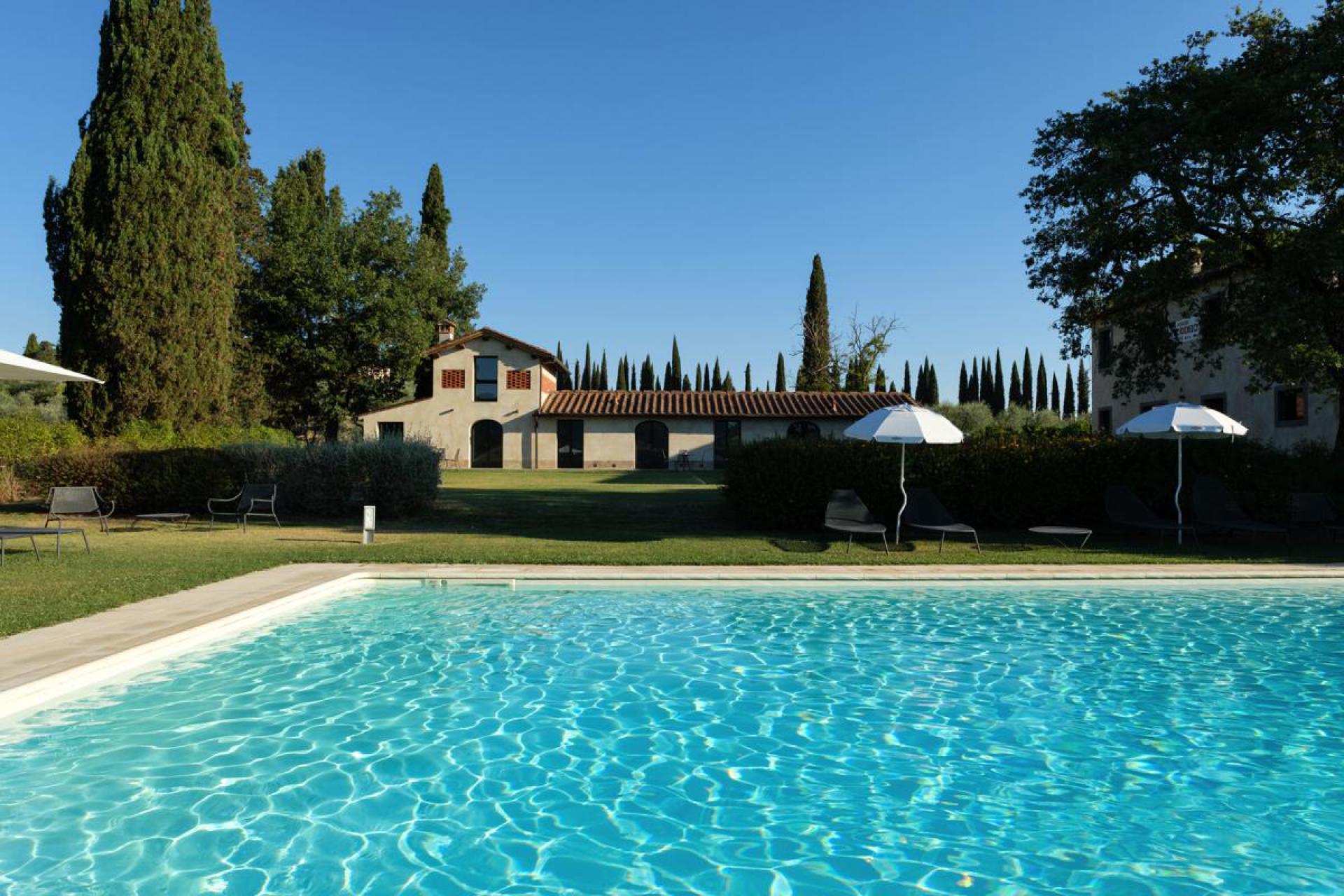 Mooie wijnboerderij in de Chiantistreek in Toscane