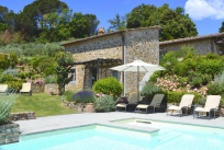 Gastvrij country house met uitzicht op San Gimignano